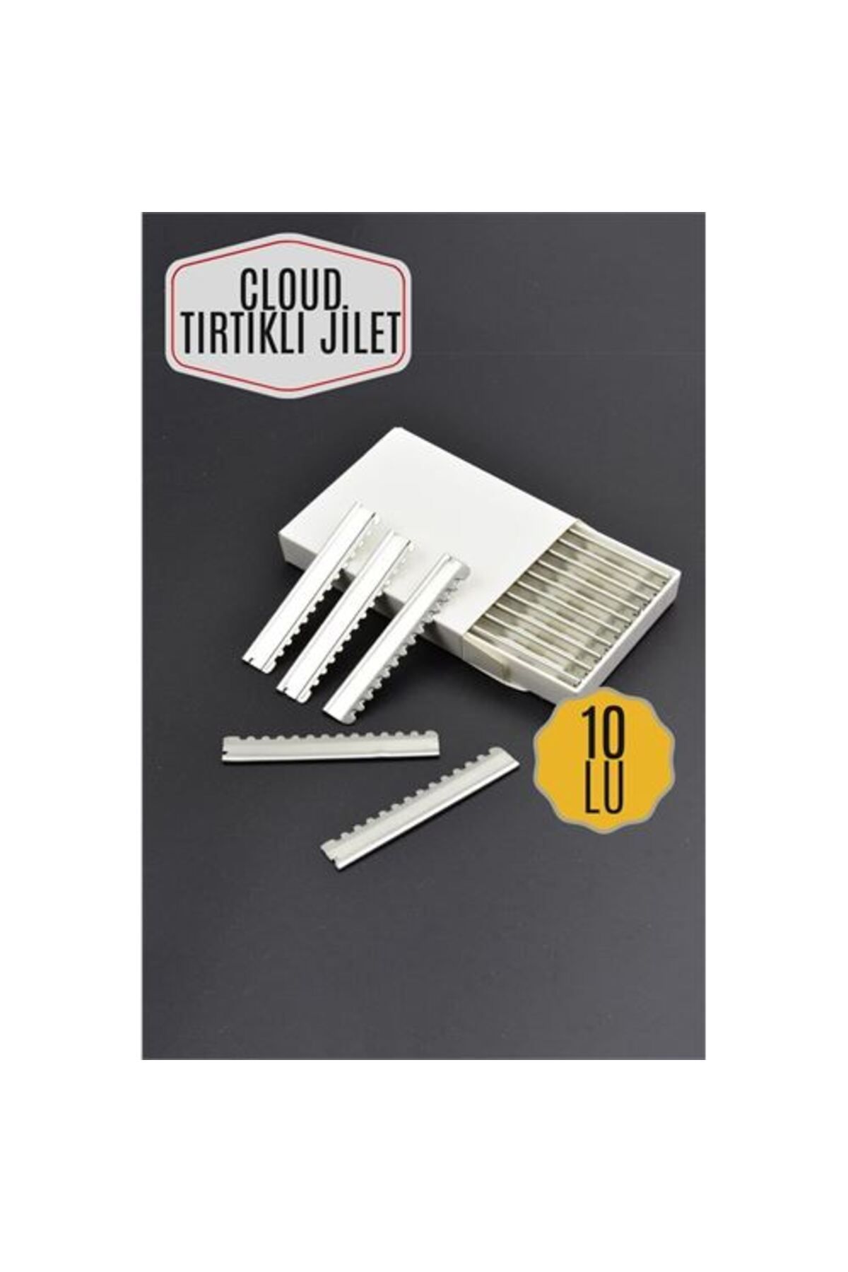 karadağsb Tırtıklı Cloud Jilet 10 Adet 717005