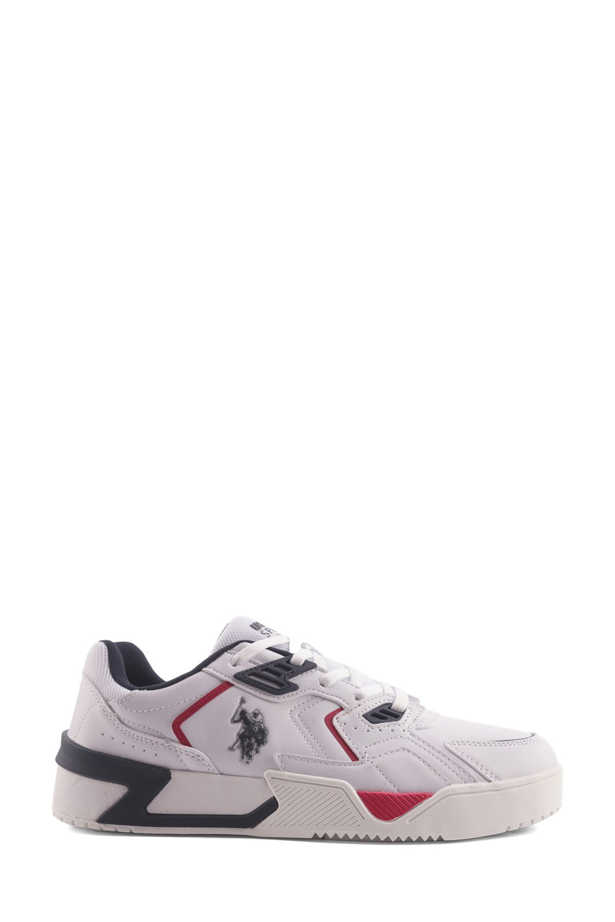 کفش ورزشی مردانه Denver 4pr White U.S. Polo Assn.