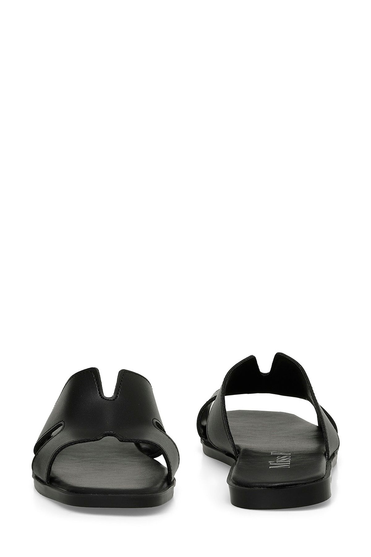 Miss F-DS21046.C 4FX Schwarze Damenhausschuhe 5
