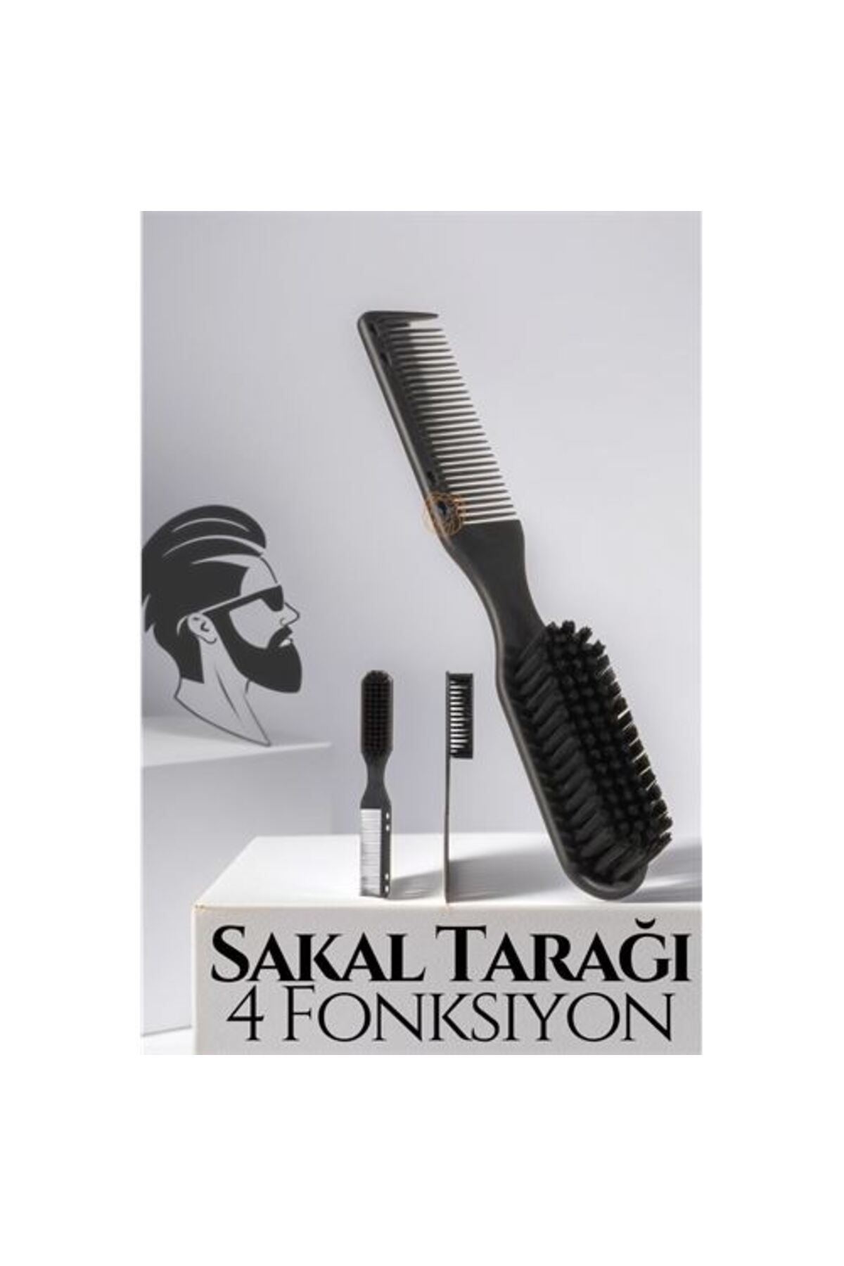 karadağsb Sakal Tarama Fırçası Absolute Professional