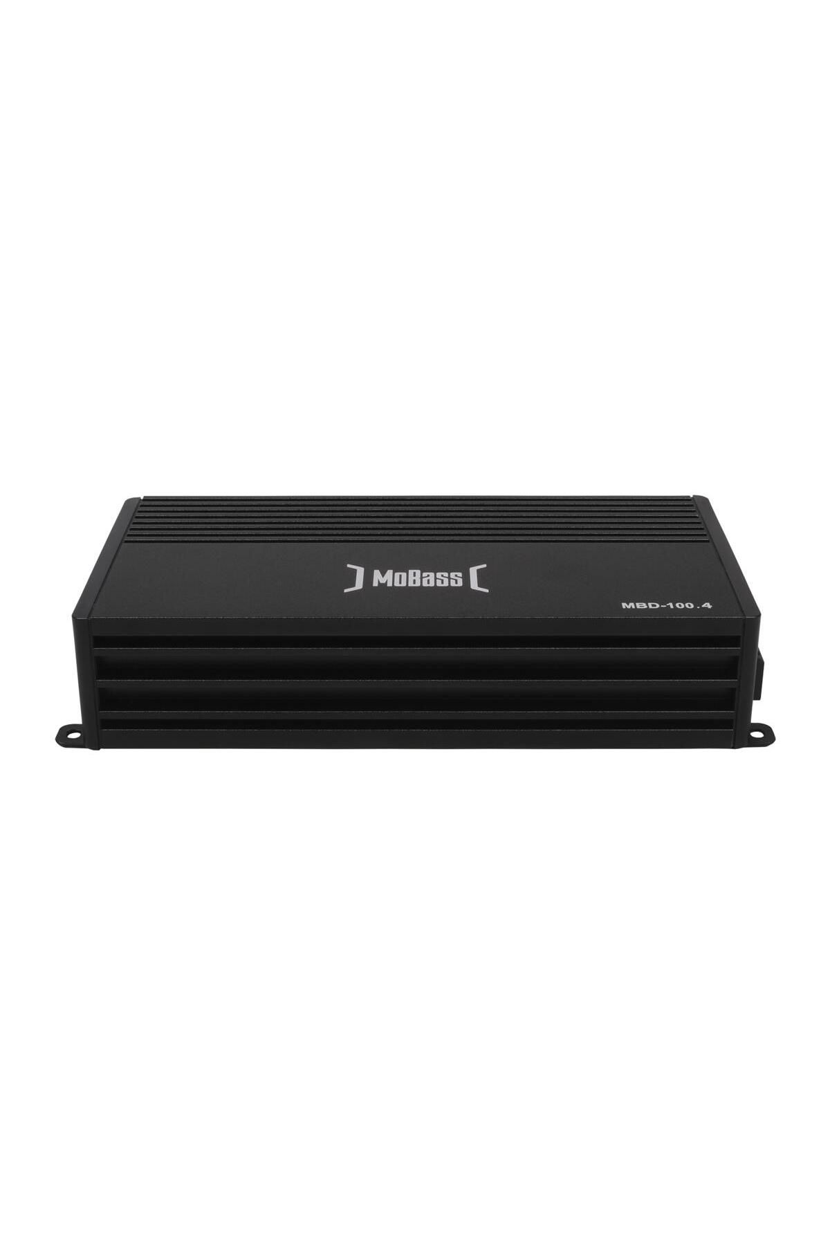 MOBASS mbd-100.4 4x100 rms mobass oto anfi eni seri profesyonel