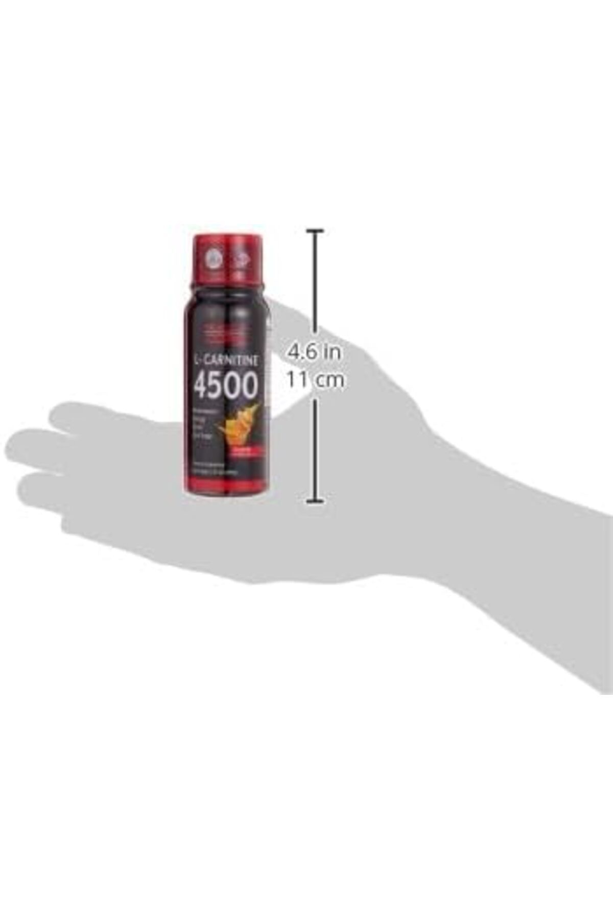 Muscle Core Nutrition-L-Carnitine 4500 Tangerine, 89 Ml Box Of 12 6