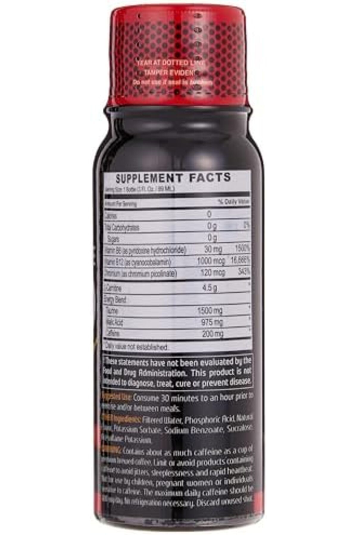 Muscle Core Nutrition-L-Carnitine 4500 Tangerine, 89 Ml Box Of 12 5