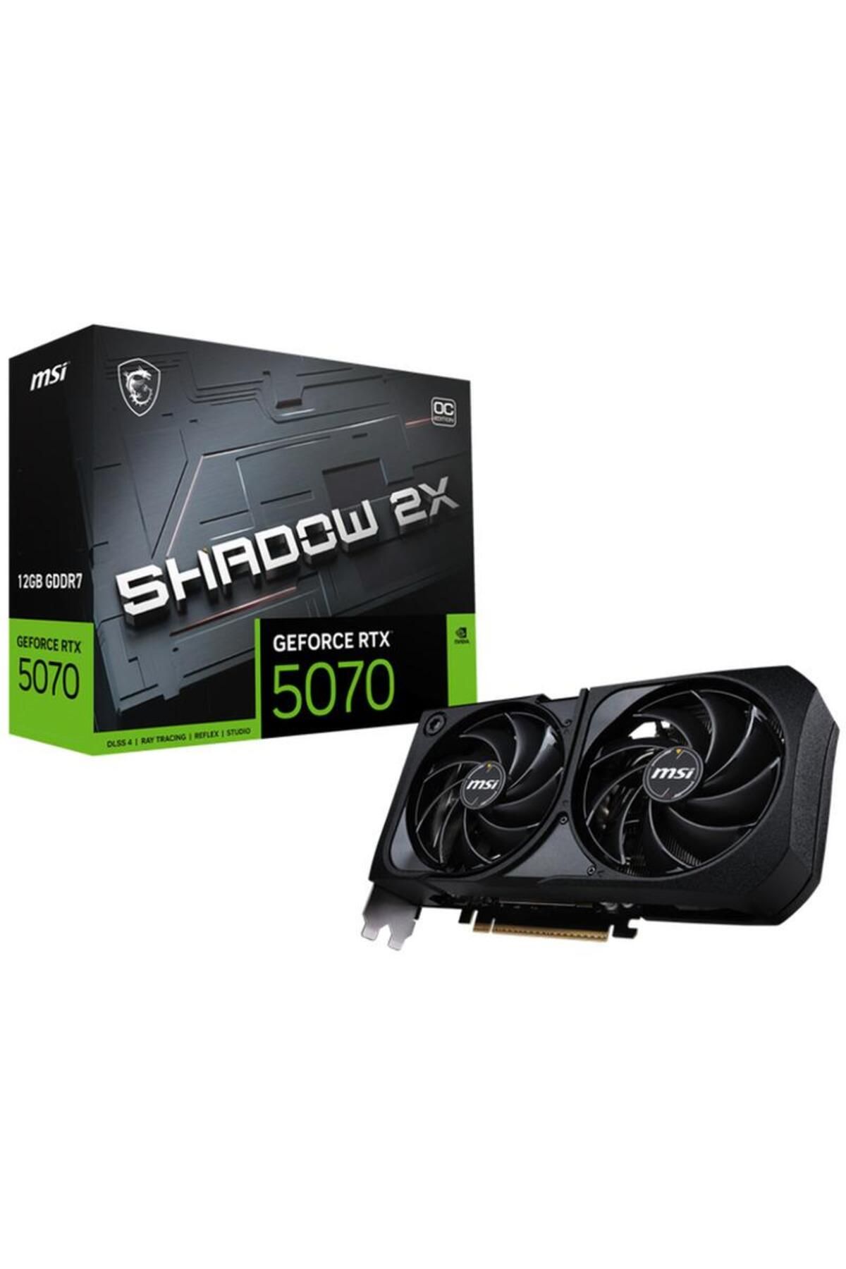 MSI-Placa video MSI GeForce RTX 5070 SHADOW 2X OC 12GB GDDR7 192-bit DLSS 4.0 5