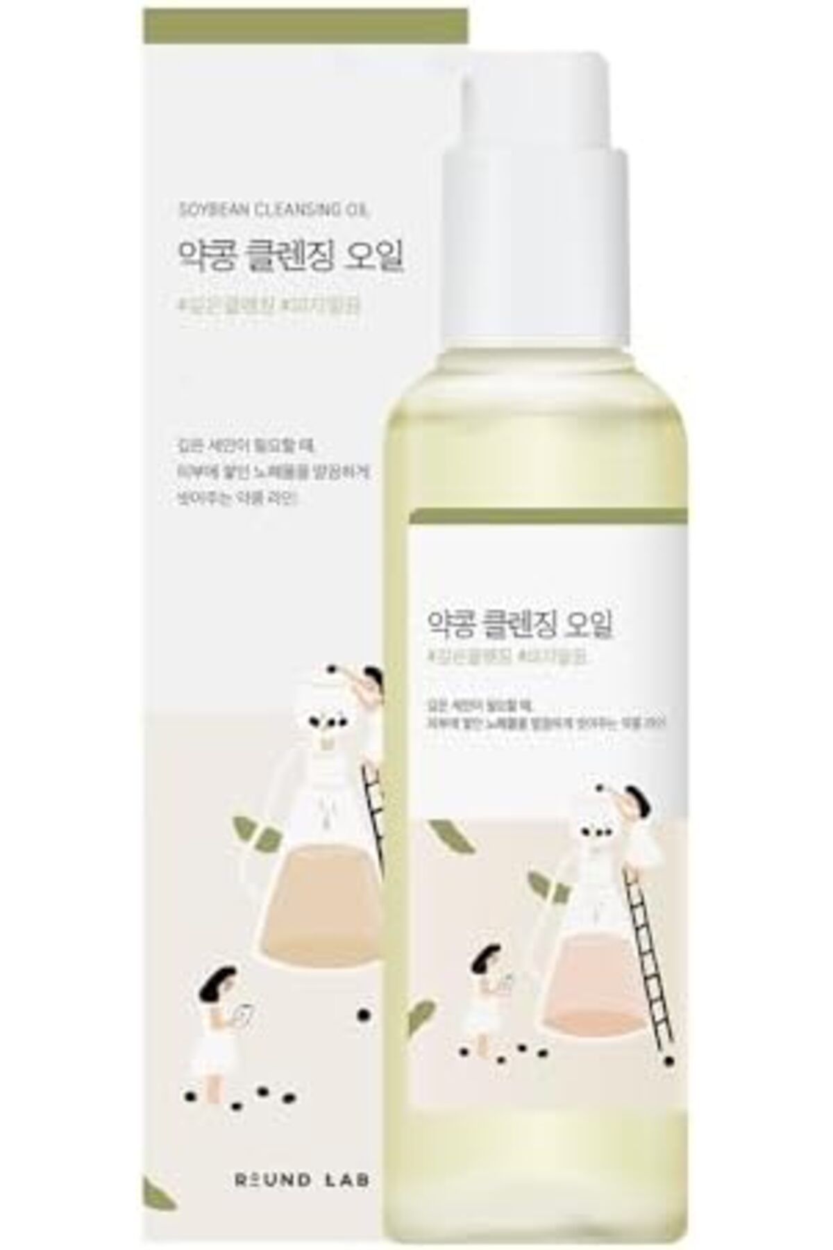 Round Lab-ROUND LAB Soybean Cleansing Oil |250ml Dissolve impurities, 2