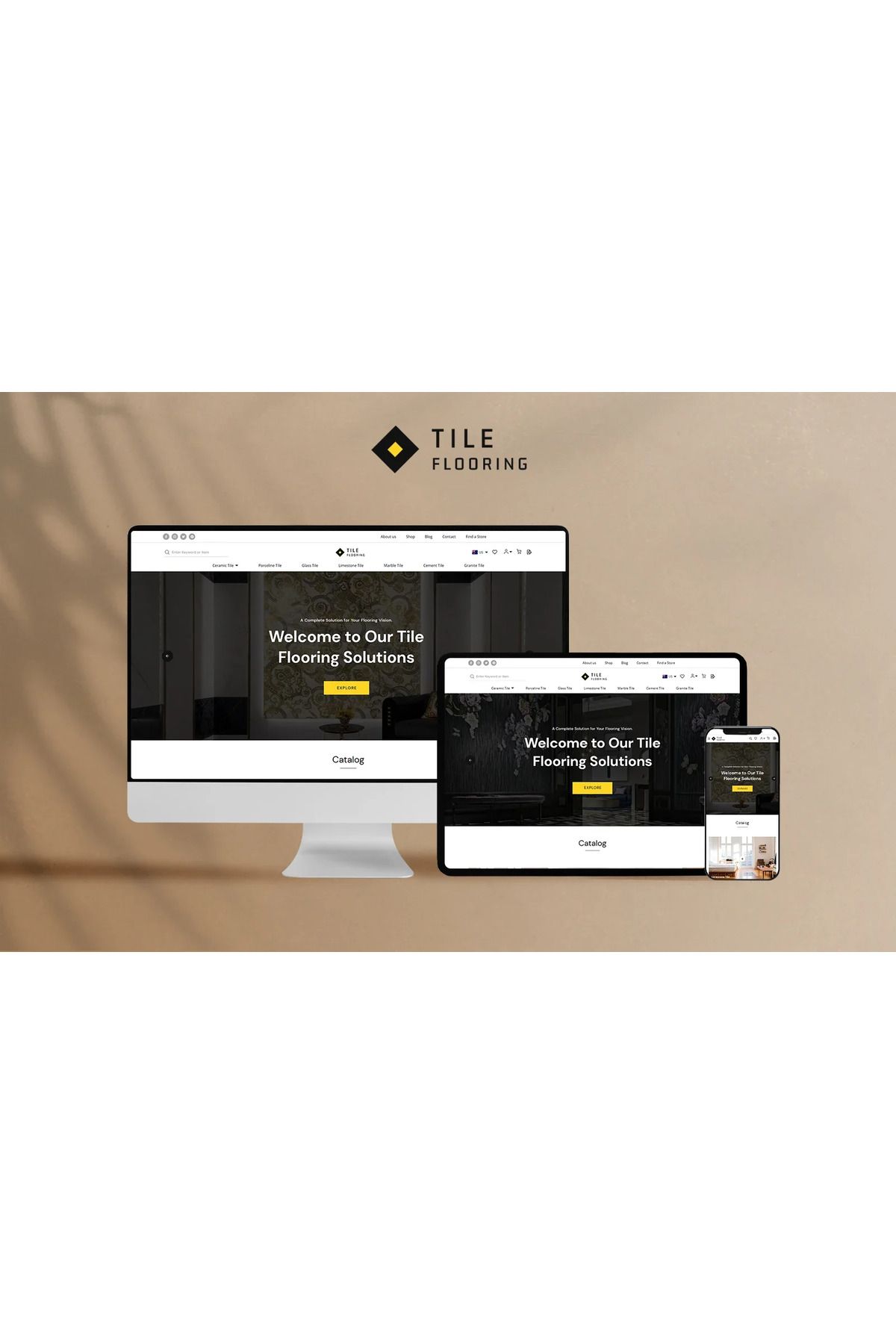 hemen tasarım Tiles Multi-Purpose Magento Teması