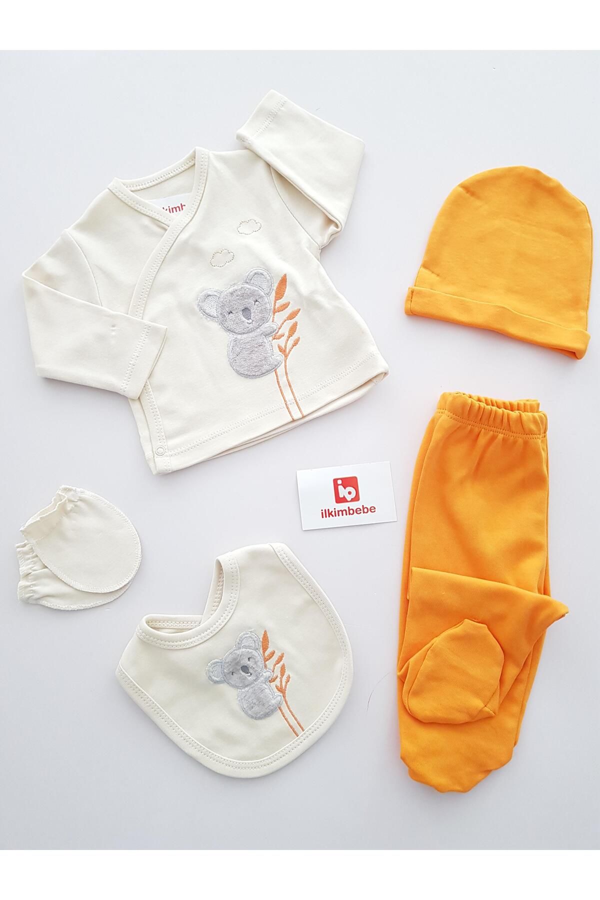 ilkimbebe Koala 5li Yenidoğan Bebek Hastane Çıkışı Seti
