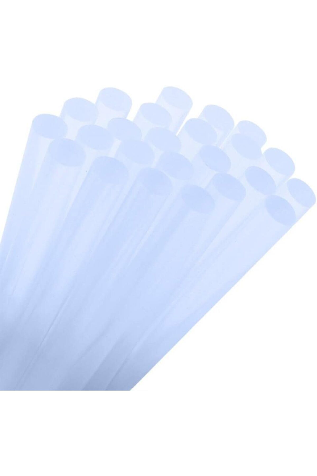 STOREMAX ekn Sıcak Silikon Çubuğu 1 KG 11MM-30CM Mum Silikon Kalın Uç Şeffaf nci mn 1133631