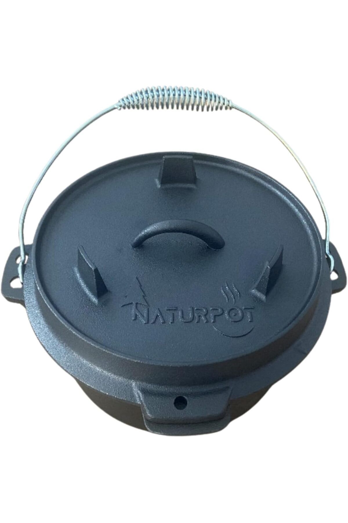 KDROĞLU plamystical Döküm Tencere 10 Inch Dutch Oven Demir Döküm Kamp Tenceresi 25 cm newing 1139529