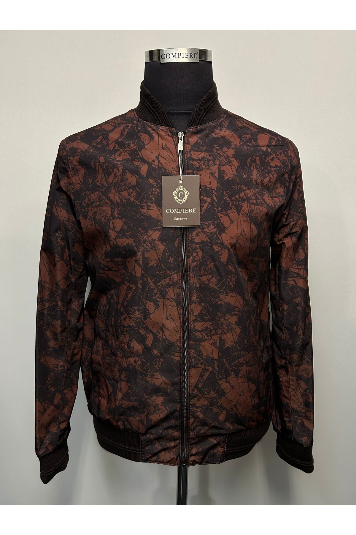 COMPİERE COMPIERE YAZLIK KAMUFLAJ SLIM FIT MONT