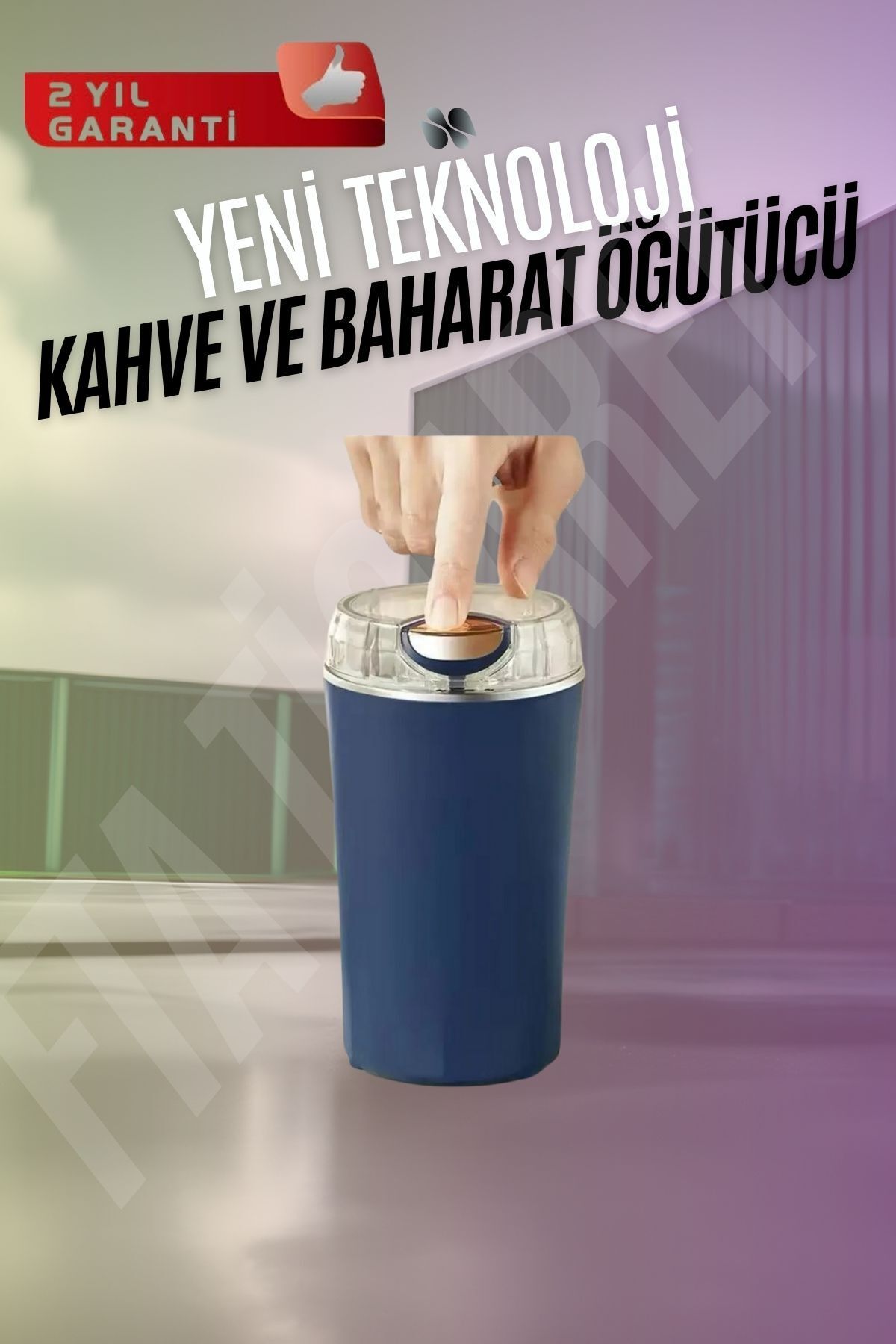 FTA TİCARET Çok Fonksiyonlu Otomatik Değirmen Kahve, Baharat, Çekirdek İçin