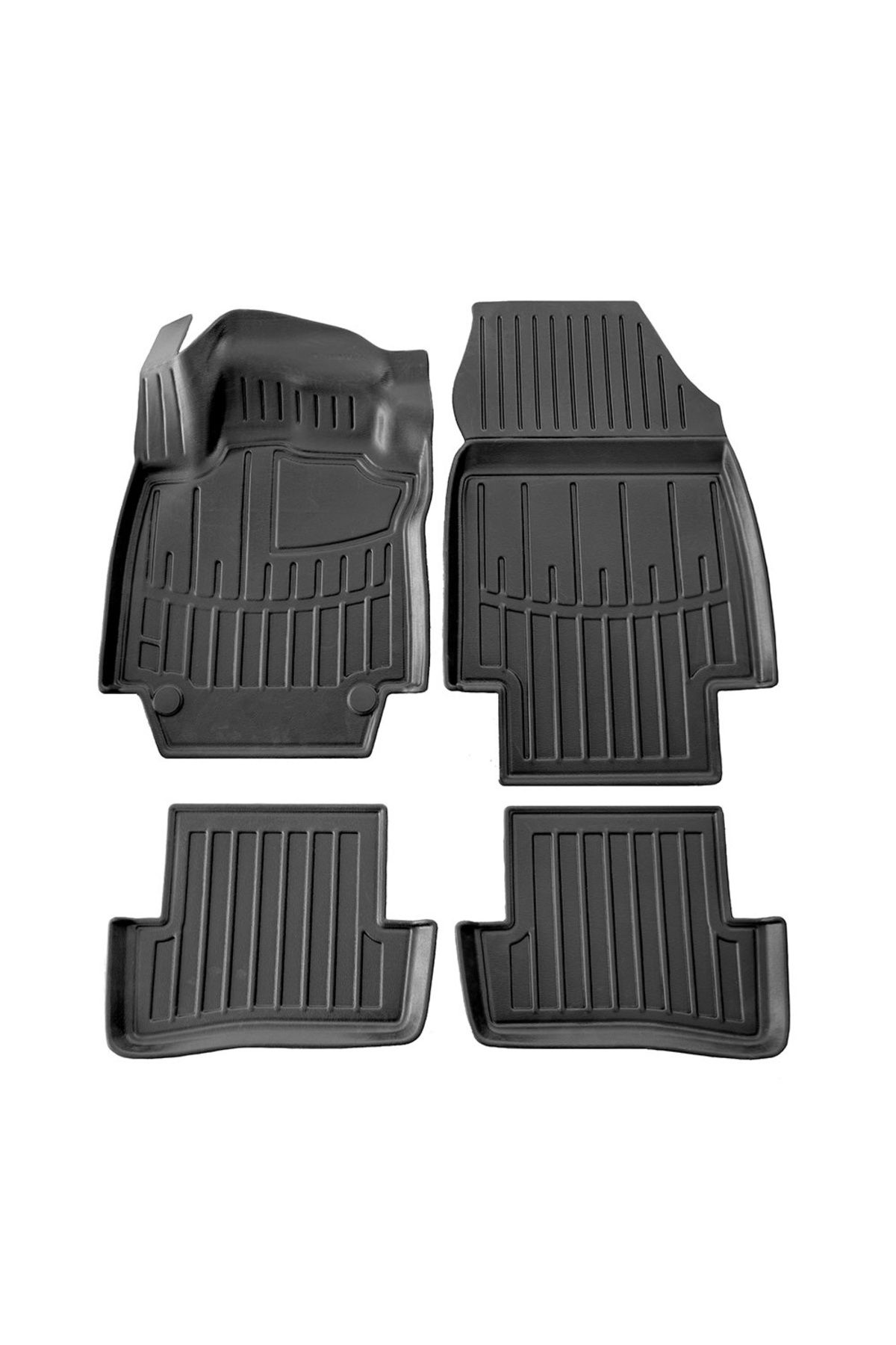Umbrella Set Covorase Auto Cauciuc Umbrella Pentru Renault Captur (2013-2019) - One Size