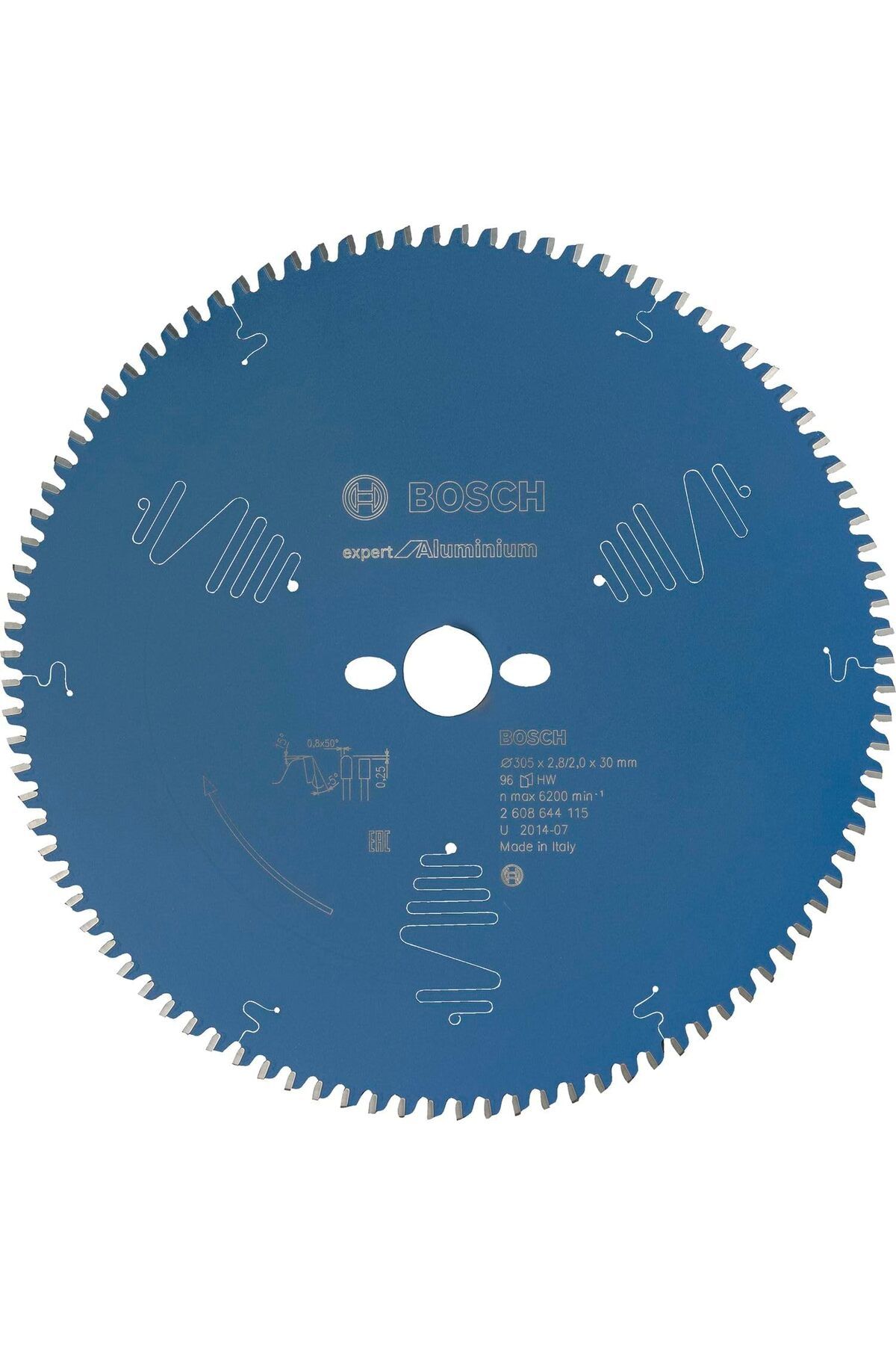 ÇAĞUR KDROGLU Professional Accessories Daire Testere Bıçağı, 2608644095 Alüminyum_Parent 165 mm için