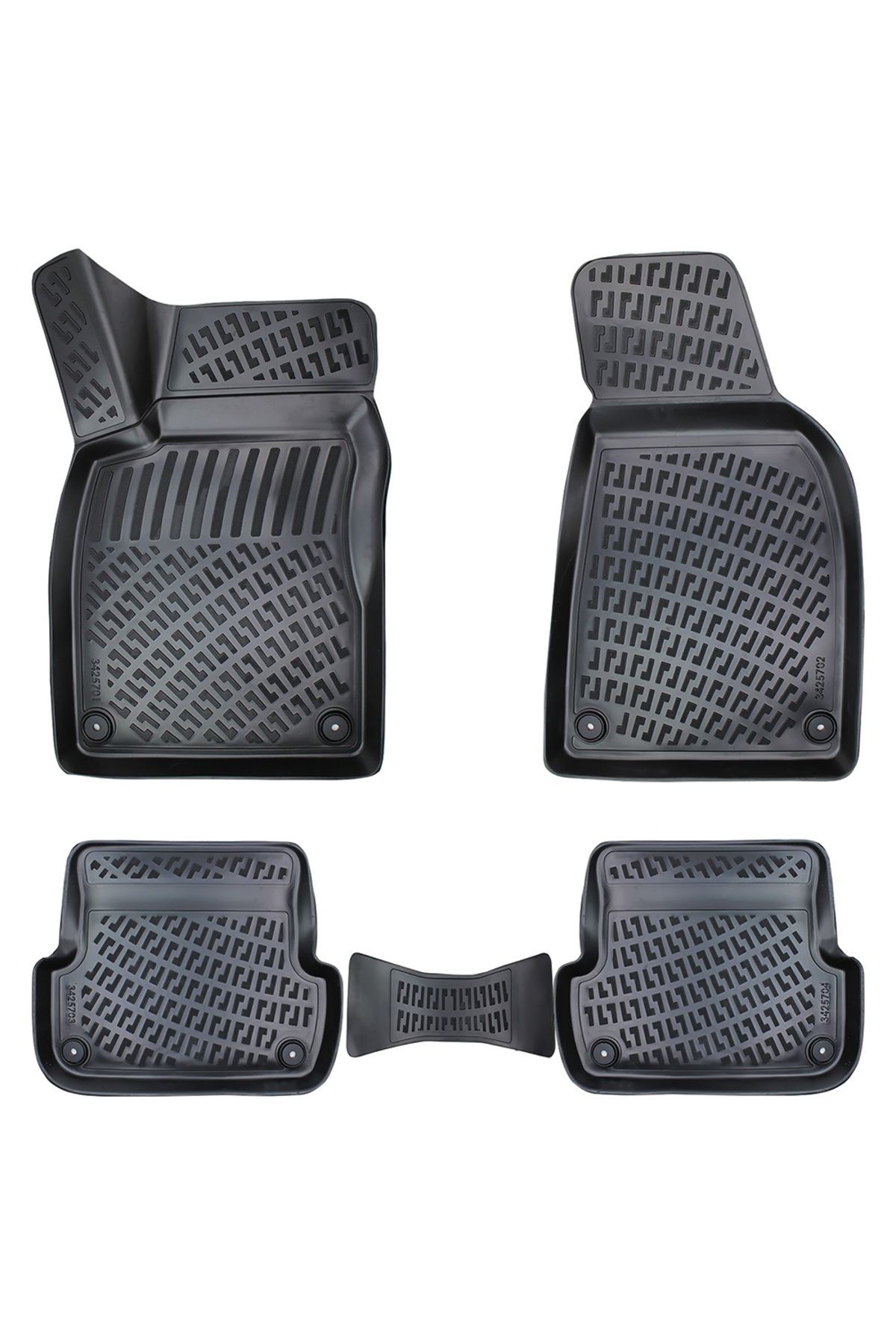 Umbrella Set Covorase Auto Cauciuc Umbrella Pentru Audi A4 B6 2001-2006 / B7 (typ 8e / 8h) 2004-2009 - One Size