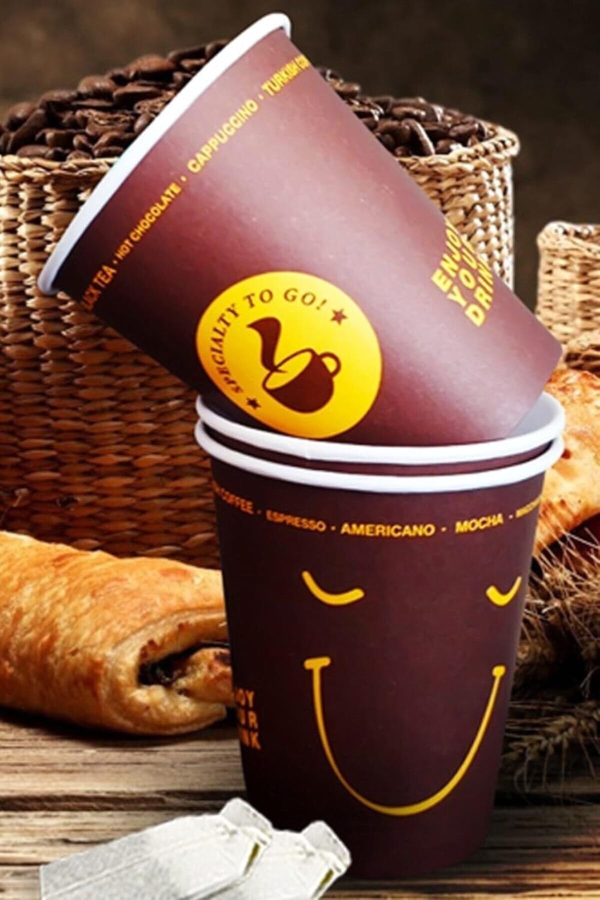 KDROĞLU GEÇMEZ 7 Oz 200'lü Karton Bardak AVM 1114477