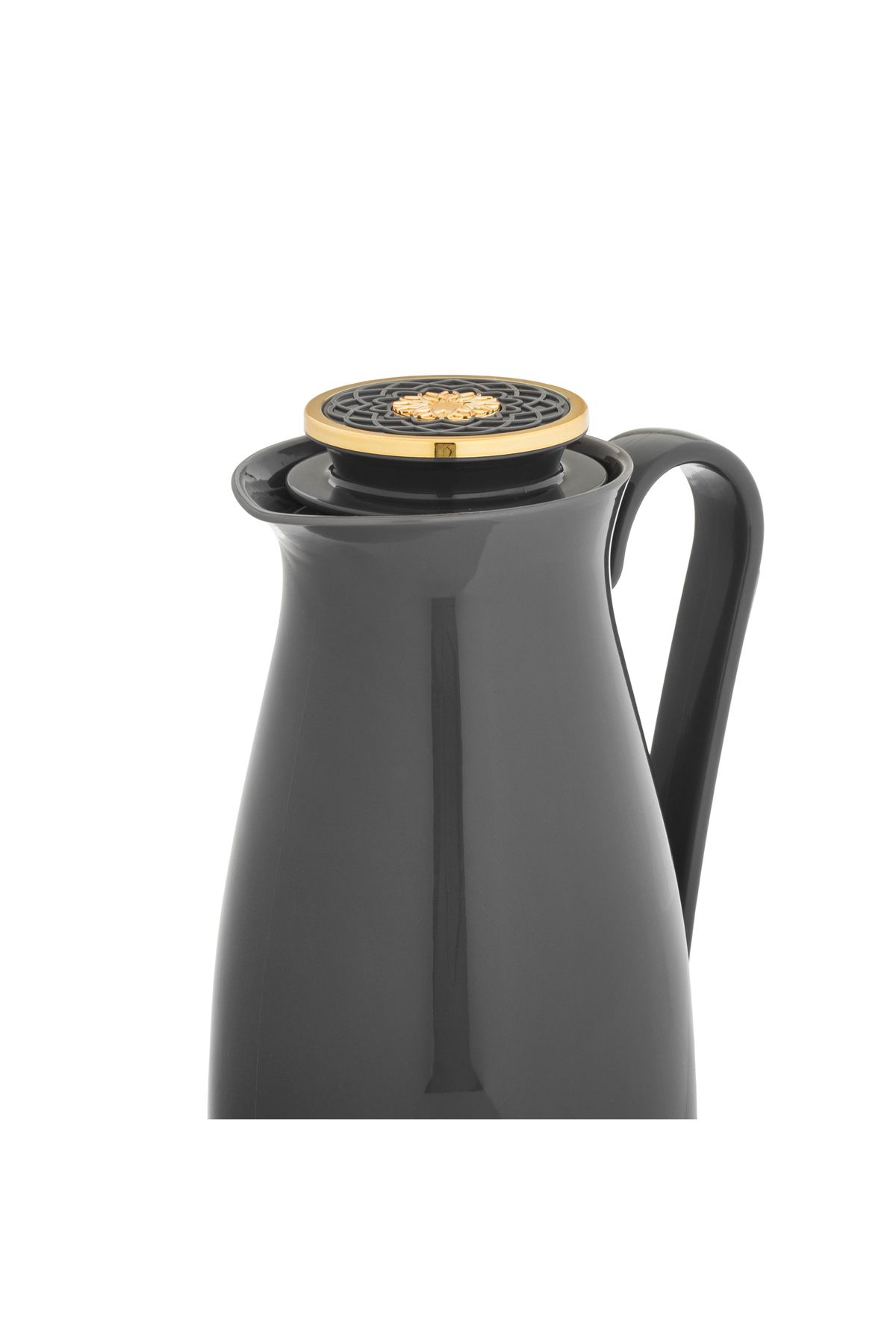 Alaska-Alaska Thermos, Grey with Gold, 1 Liter 2