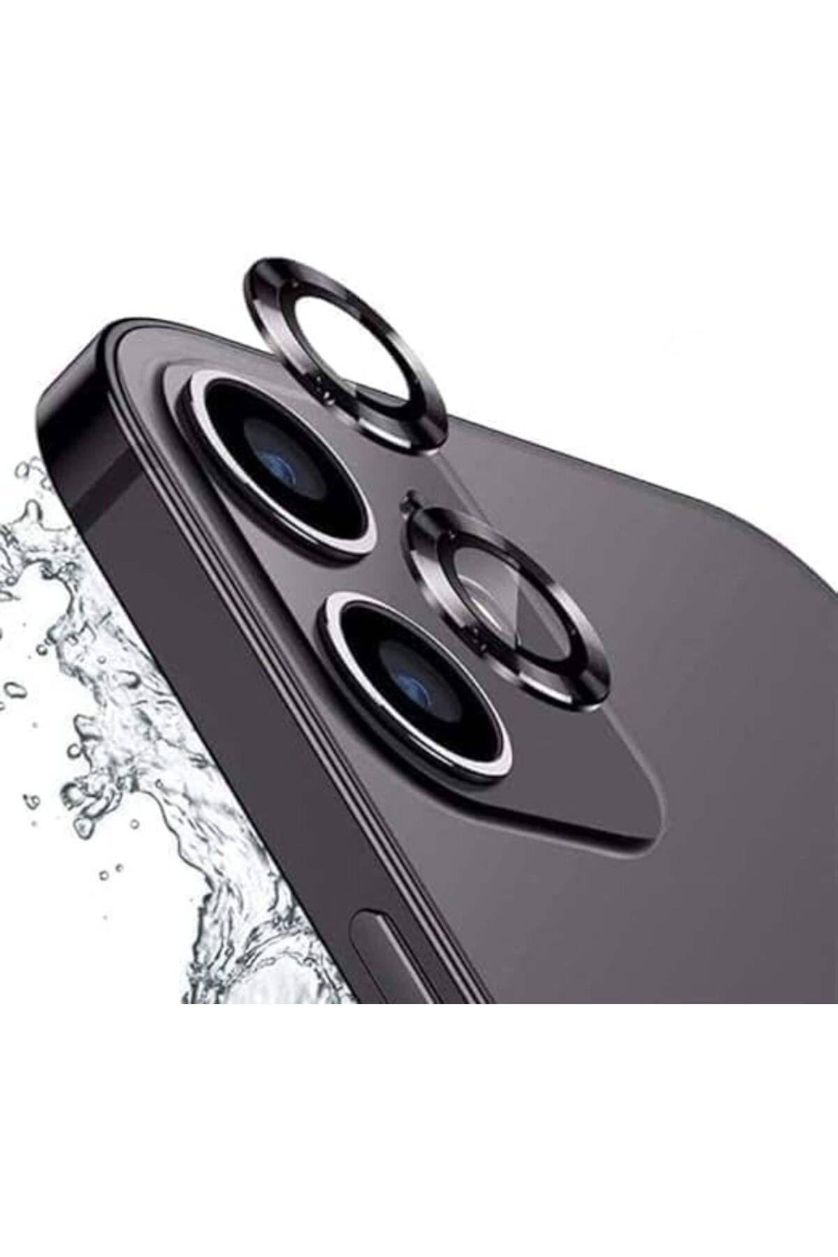 DERİK Eser İphone 11/11 PRO /11 PRO MAX Kamera Metal Lens Koruyucu SİYAH DRK 1107872