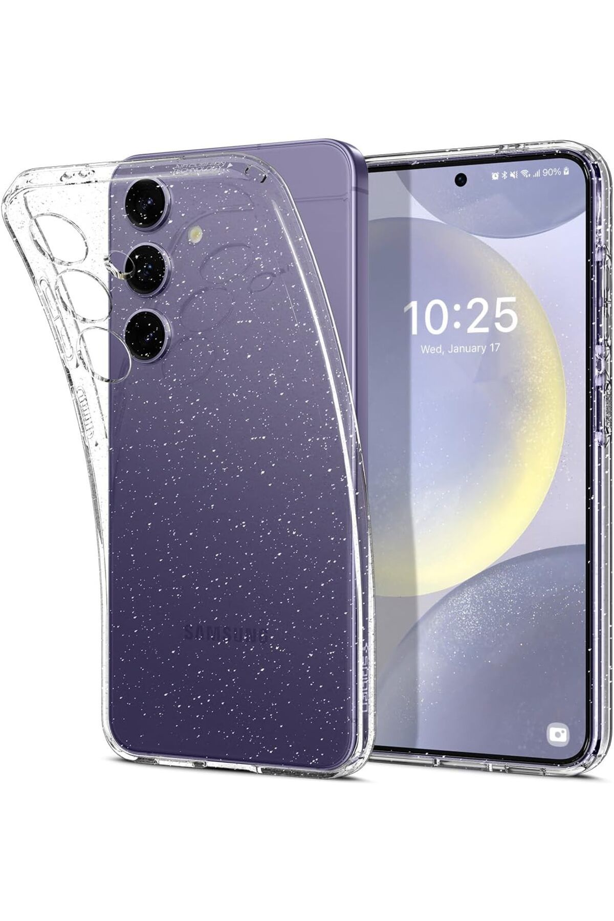 mazıdağı mazzıdağ Galaxy S24 Kılıf Liquid Crystal Glitter Crystal Quartz - ACS07345 new store 1133631