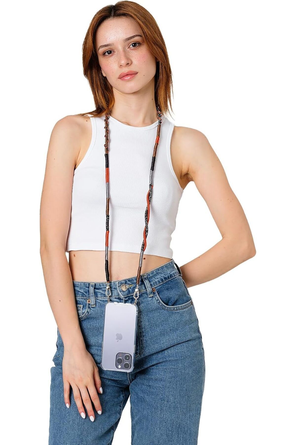 KDROĞLU KDROGLU Strong El Örgüsü Telefon Ve Çanta Askısı New Desing 1109836