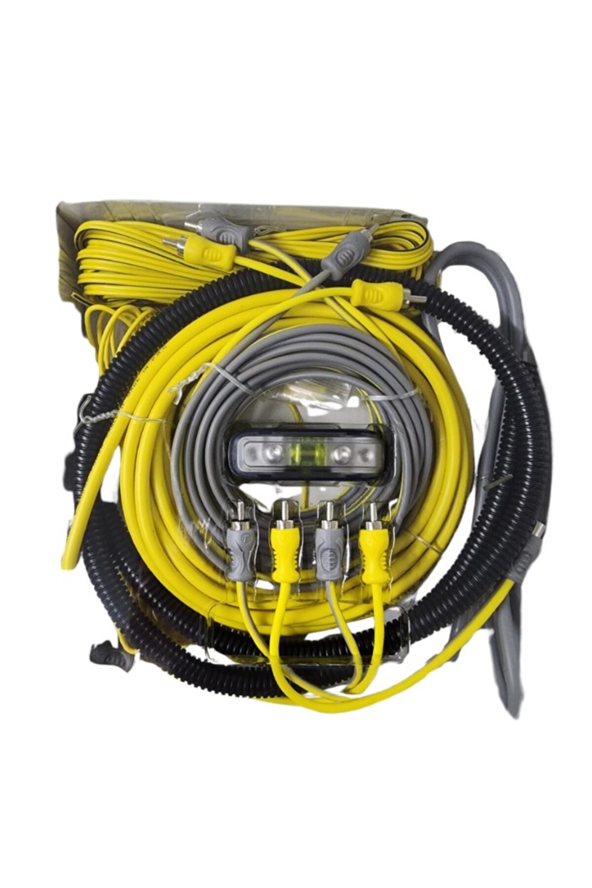 Eraks 8AWG Amfi Kablo Seti Montaj Kablo Seti 1000W 8 Gauge 100A