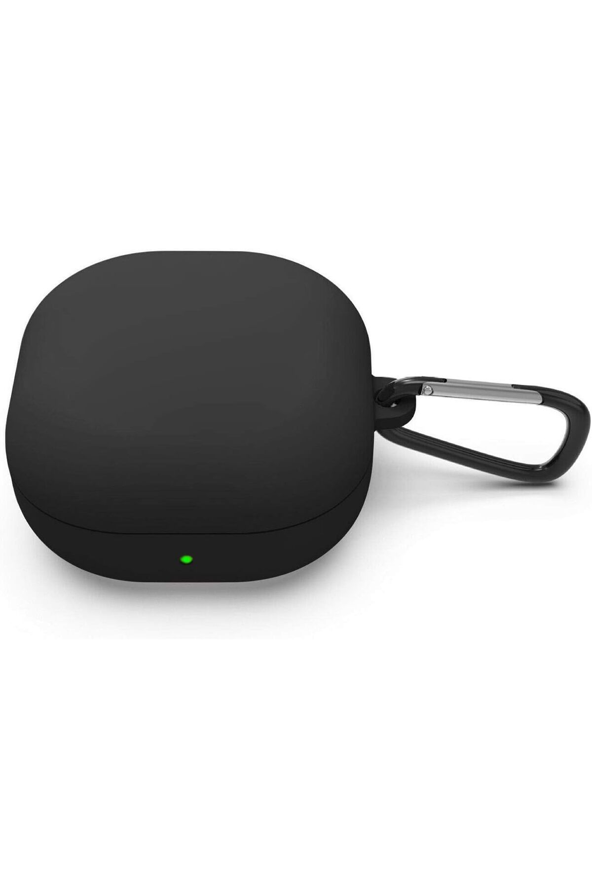 MEGOBİNE WHERE Galaxy Buds 2 için Kılıf Mat Silikon Siyah [Buds 2 ile Uyumlu Kılıf - Siyah] ZTML SYFT 11