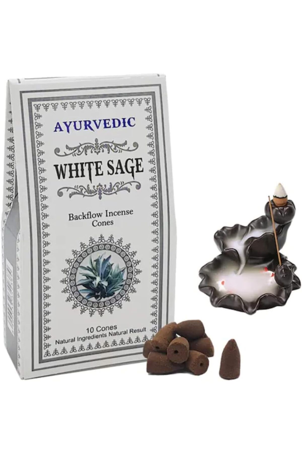 DERİK Eser make it easier Ayurvedic Doğal KONIK Tütsüler (Şelale geri Akışkanlı) || 20 farklı AROM
