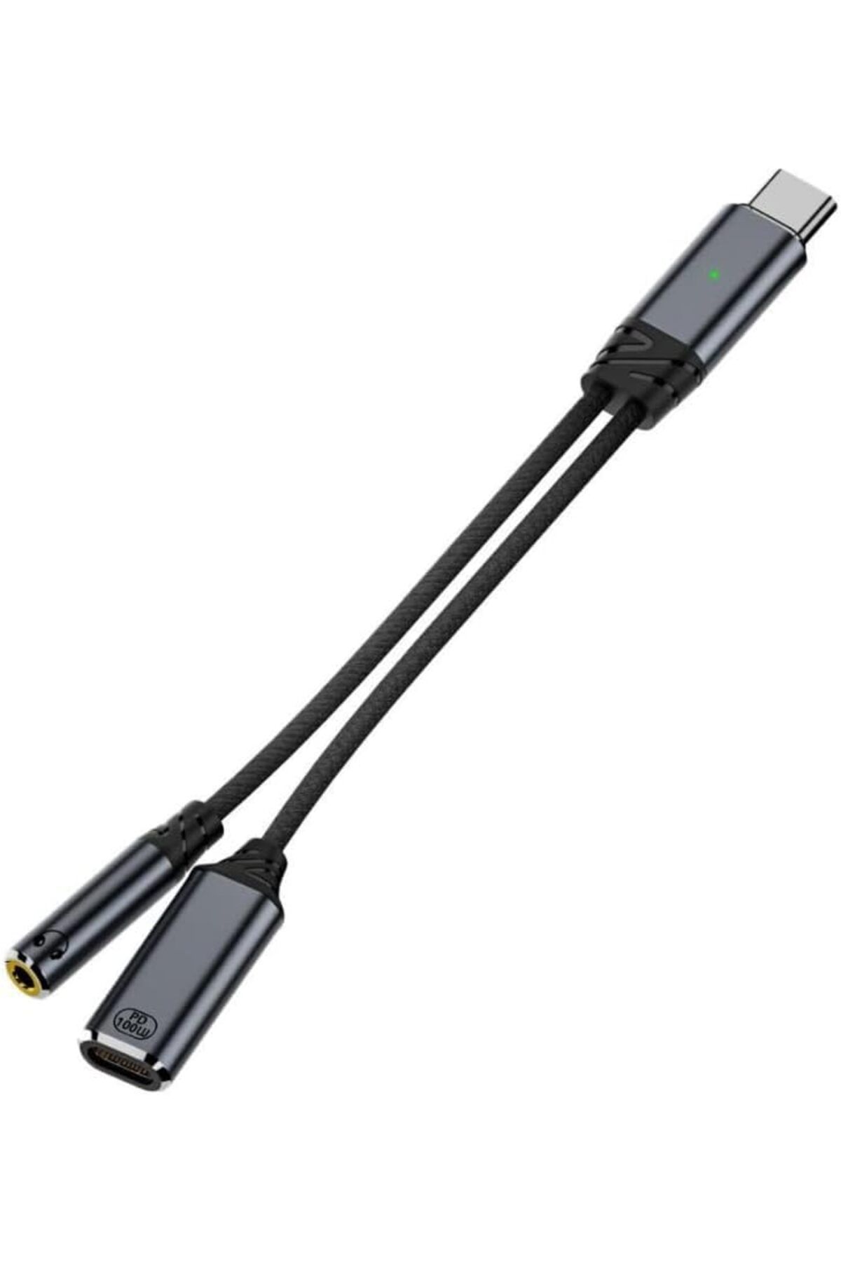 STOREMAX EMN Type C to 2in1 3.5mm & Type-C Çevirici Dönüştürücü Kulaklık ve Hızlı Şarj Cİ ST
