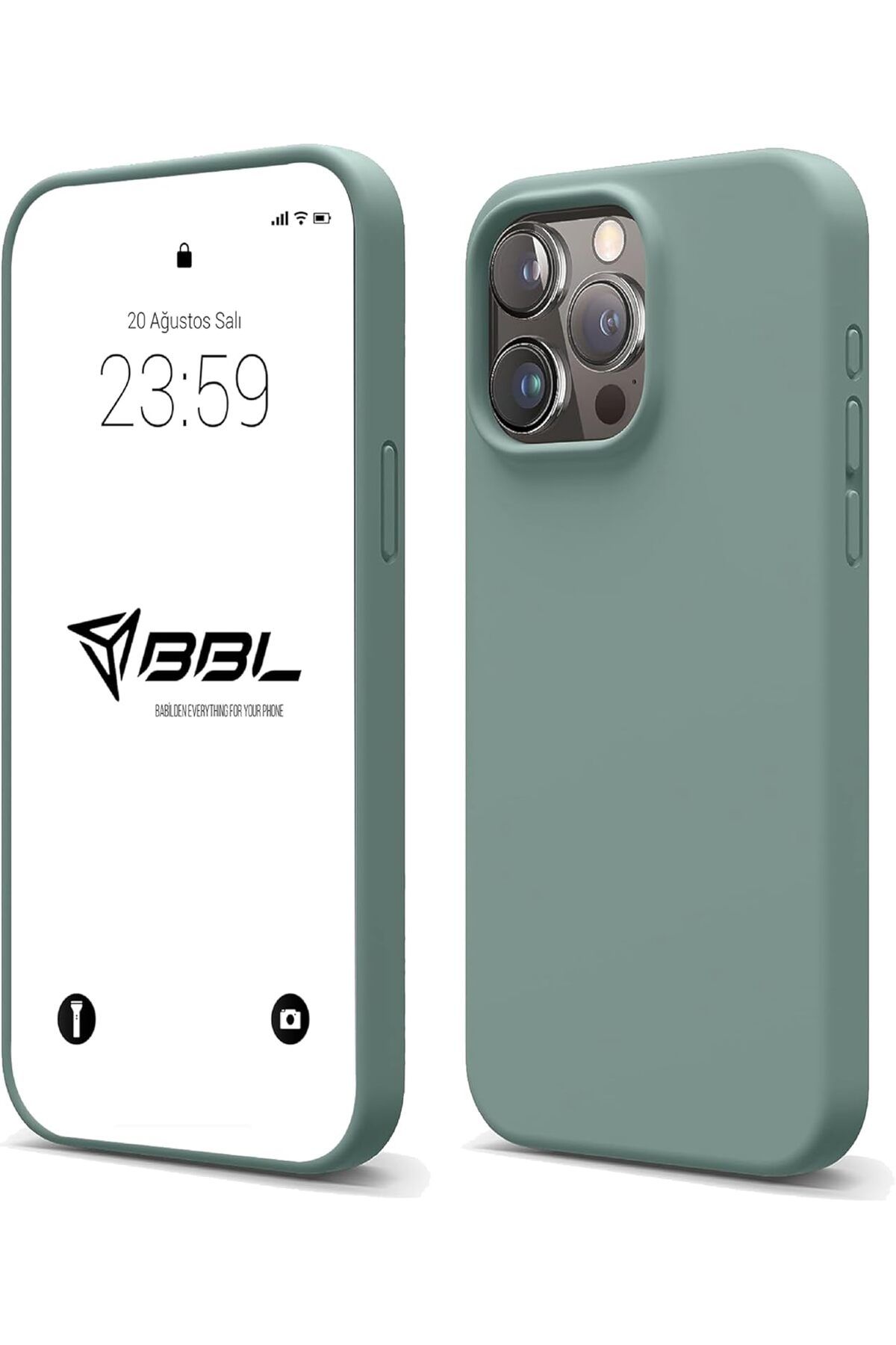 KDROĞLU plamystical iPhone Kılıf İnce Sıvı Silikon 3 Katmanlı Tam Kaplamalı Yumuşak Jel Kauçuk Kıl