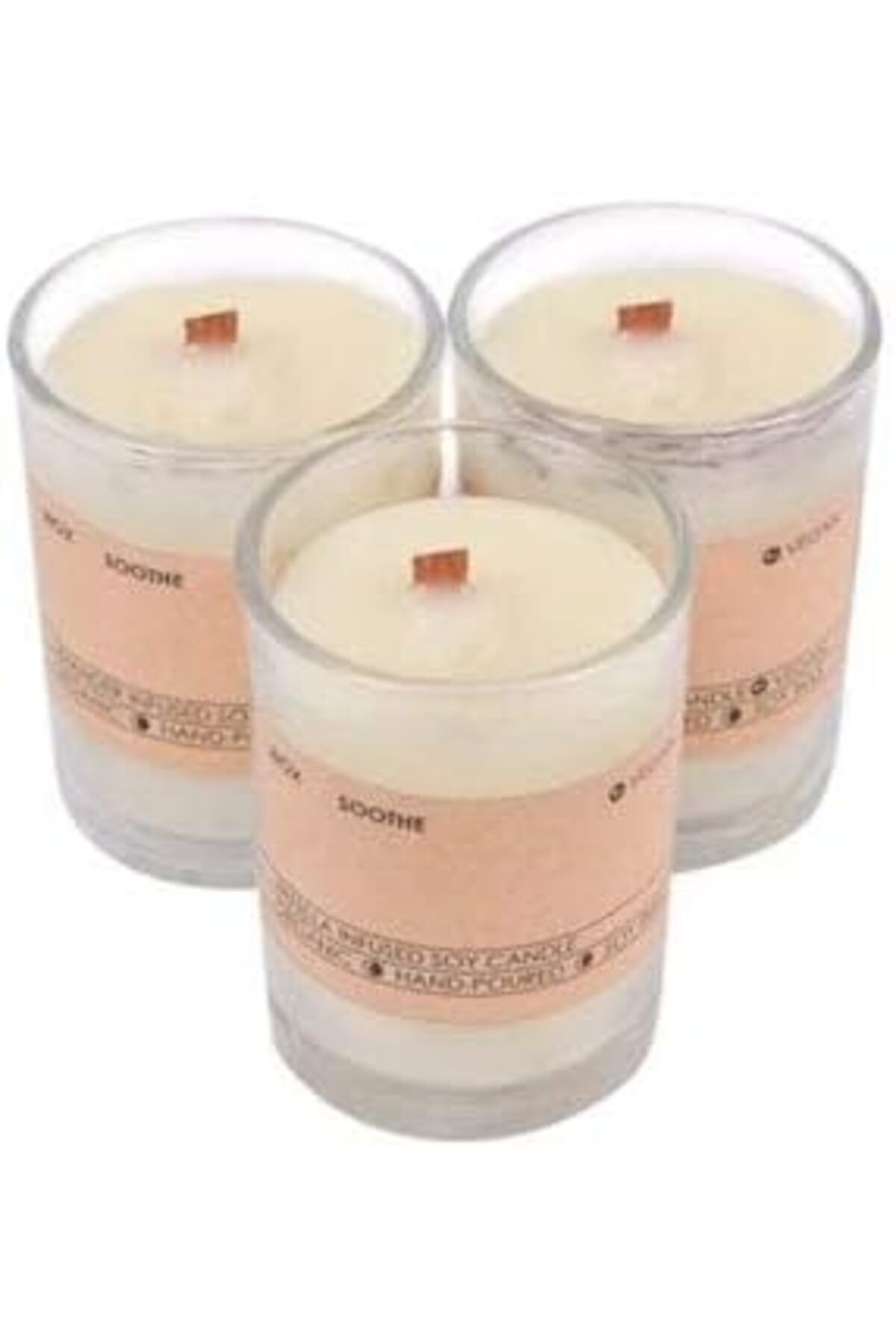 mazıdağı mazzıdağ Portakal Kokulu Şat Bardak Mum 3'lü Set new store 1133631