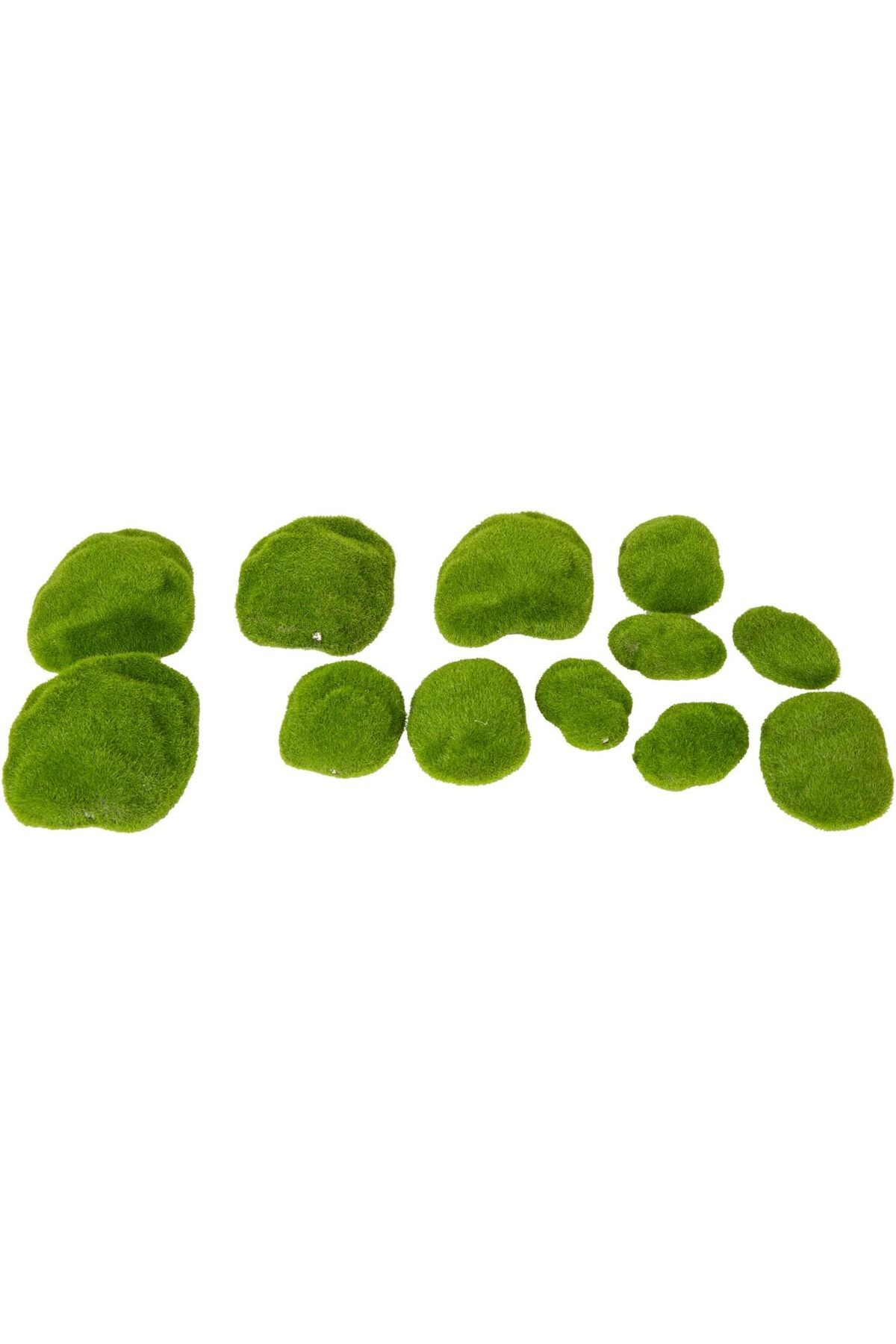 MEGOBİNE Megobine Yapay Bitki Yeşil Yosun Karışık Taş Paketi shop 1073341