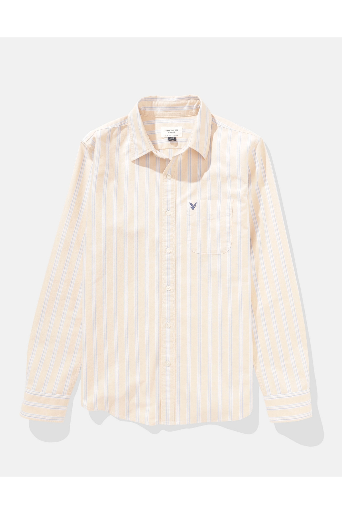 American Eagle Ae Slim Fit Everyday Oxford Button-Up Shirt
