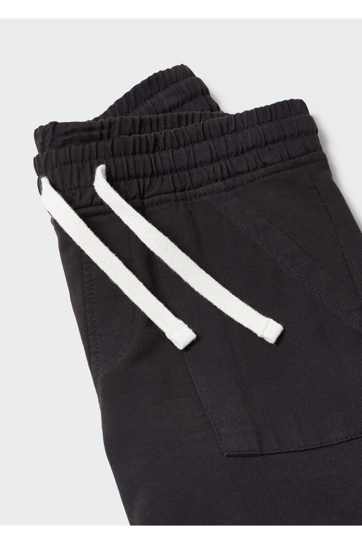 شورت و شلوارک پسرانه مشکی منگوMANGO Kids | 47087836 اورجینال - تصویر 3