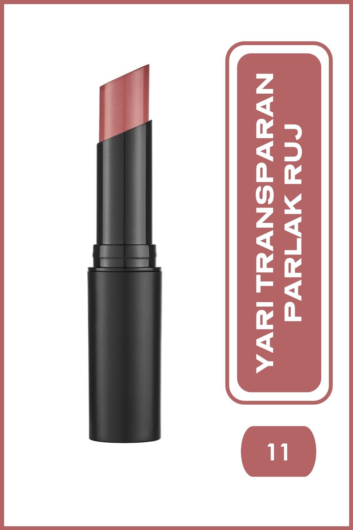 Sheer Shine Stylo Lipstick No: 11 Chocolatte - Parlak Ruj