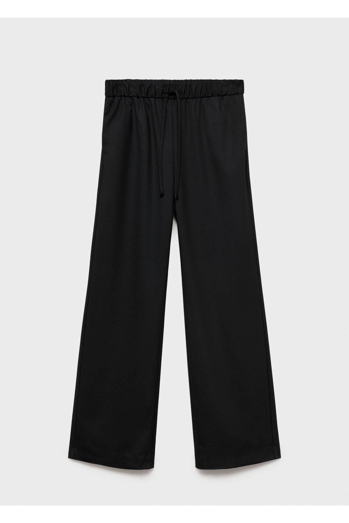 MANGO-Black Women's Pants 77035663 5