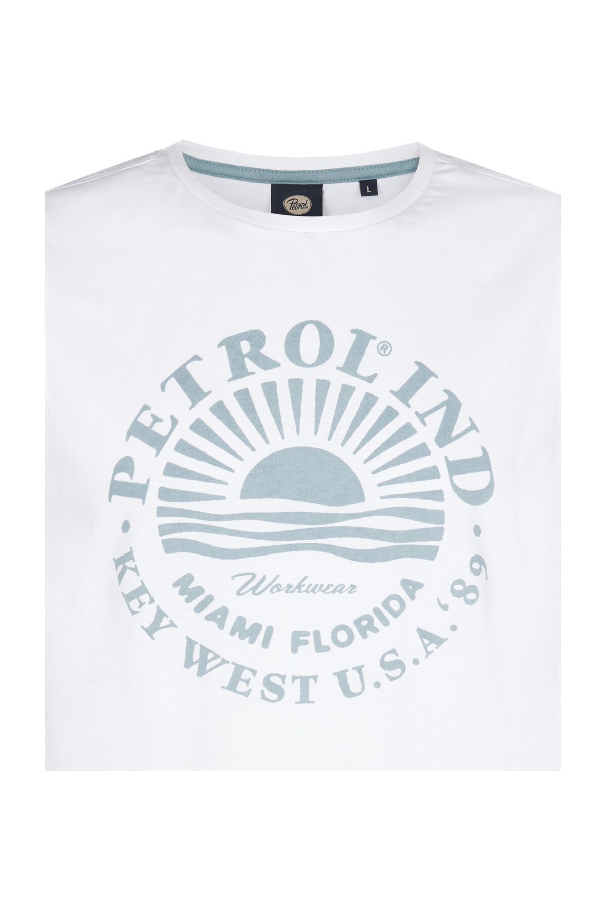 Petrol Industries-Klassisch gestaltetes Herren-T-Shirt 9