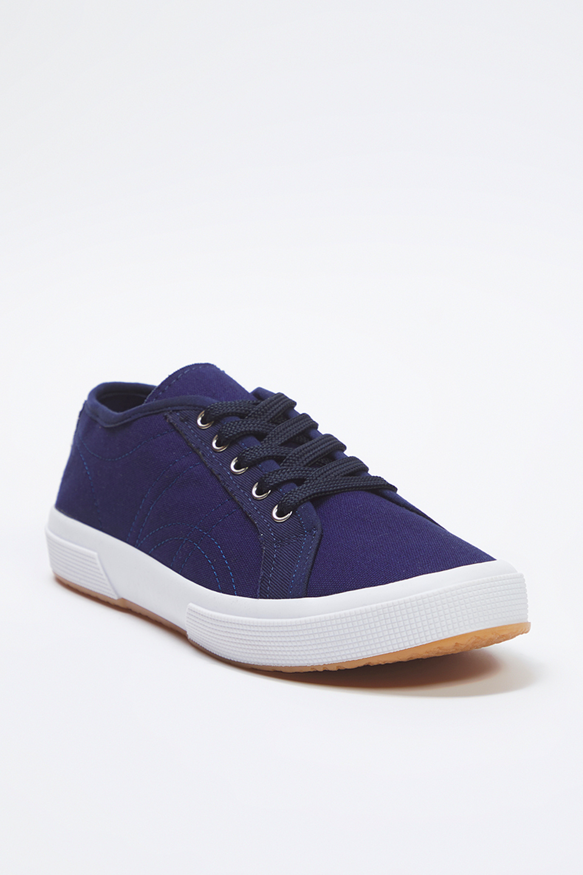 TRENDYOL SHOES-Dunkelblaue Unisex-Schnürsneaker TAKSS25SN00056 5