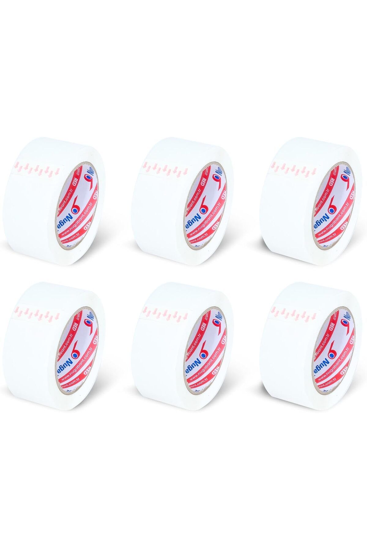 STOREMAX ekn 45 MM X 100 MT BEYAZ KOLİ BANDI 6 ADET nci mn 1133631