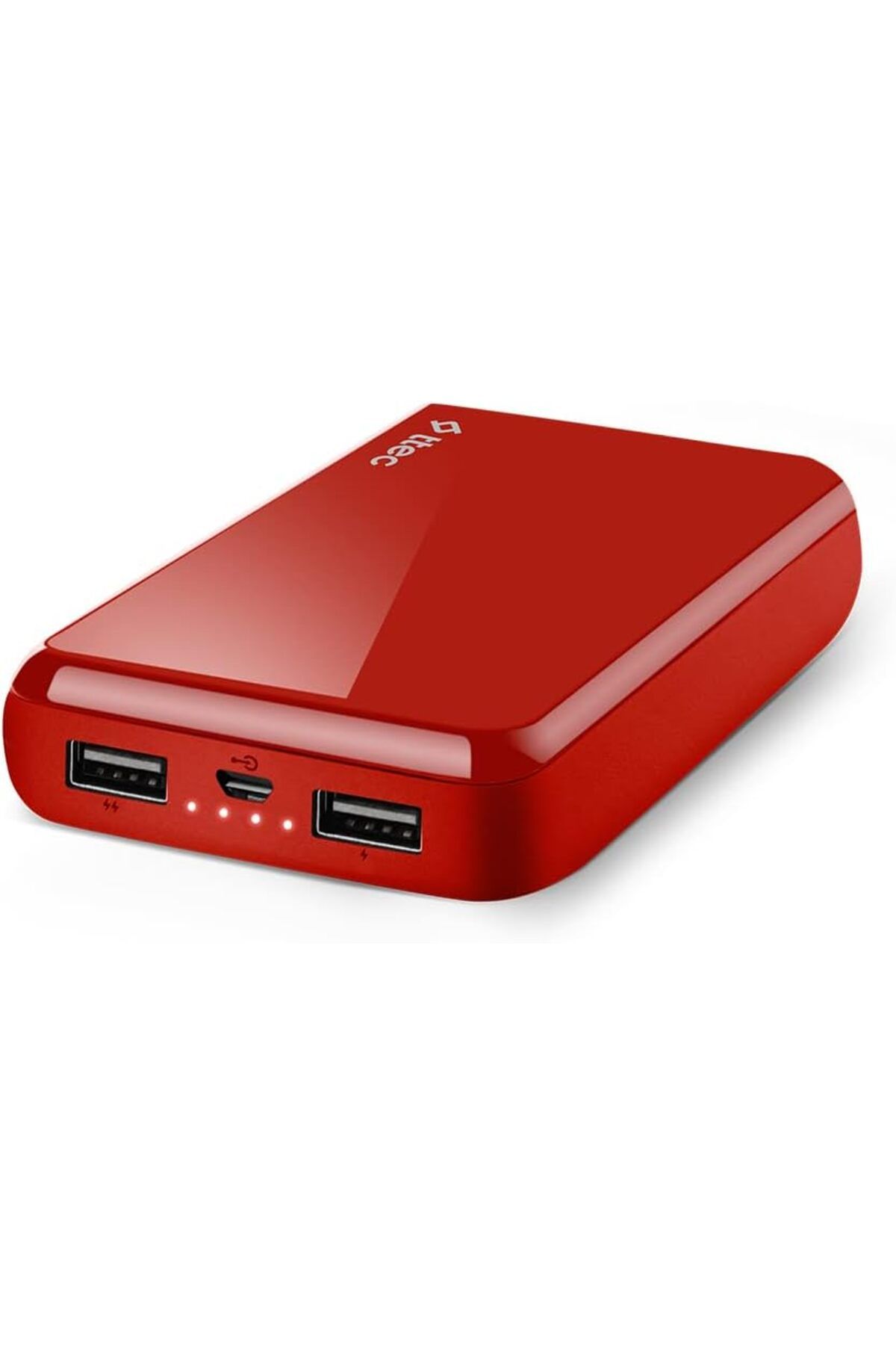 DERİK dsr 2BB174K ReCharger S Taşınabilir Şarj Aleti / Powerbank, 10.000 mAh, Kırmızı hrn 1122015
