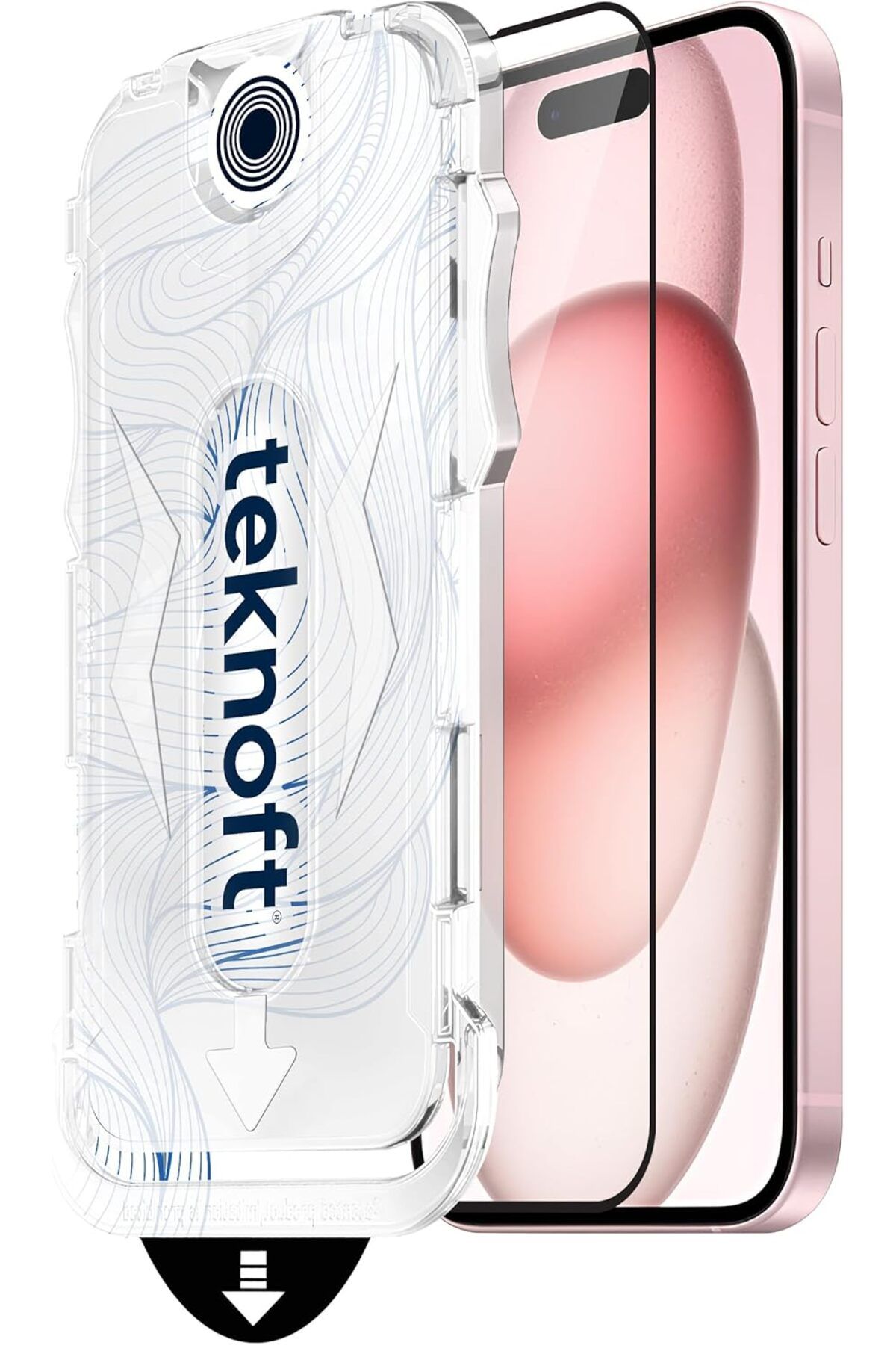 mazıdağı mazzıdağ iPhone 15 İçin Kolay Kurulum Kitli Takılırken Camın Altında Kesinlikle Toz Bırakma