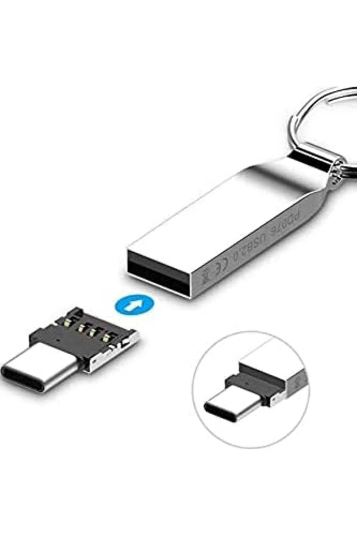 KDROĞLU plamystical Type C To Usb Çevirici Mini Dönüştürücü OTG Adaptör 4497 newing 1139529
