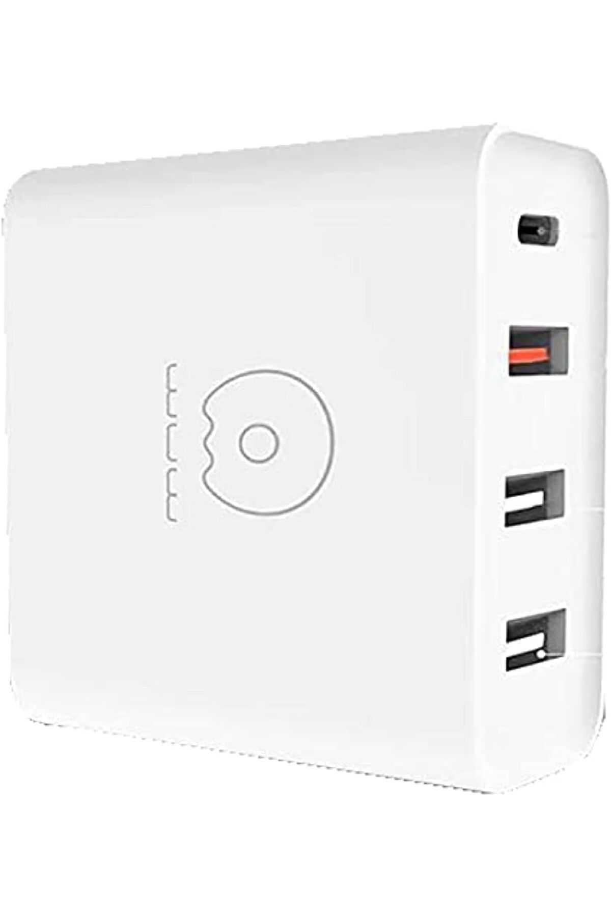 DERİK Eser C111 Ev Hızlı Şarj Aleti 48W PD 4 Bağlantı Noktası - 1 Tip-C ve 3 USB 3.0A 5V/9V/12V DRK