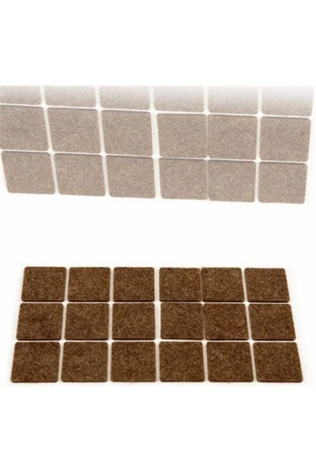 mazıdağı mazzıdağ Yapışkanlı Keçe 35 * 35mm 18 Adet new store 1133631