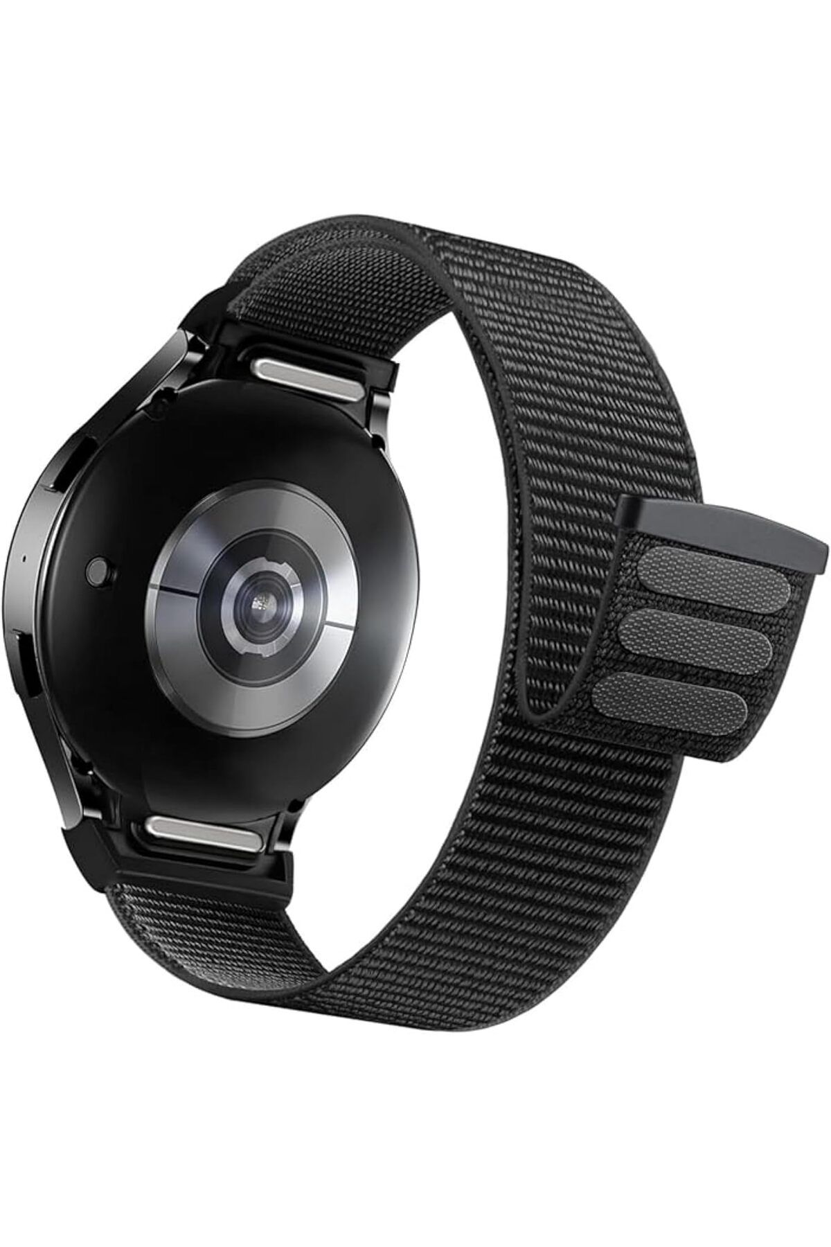 mazıdağı mazzıdağ Yeni Nesil Bağlantılı 20mm Hasırlı Kumaş Kordon Uyumlu Galaxy Watch FE/7/6/5/4 Ser