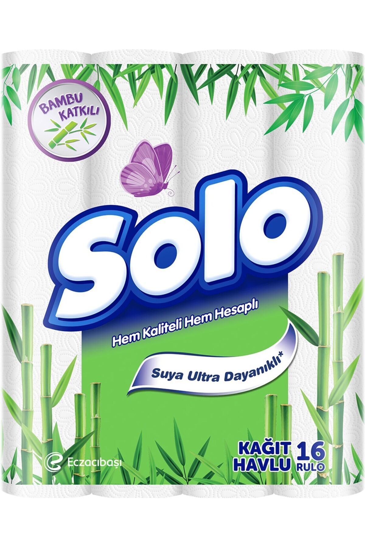 Solo-Bamboo Added Paper Towel - 32 Rolls 3