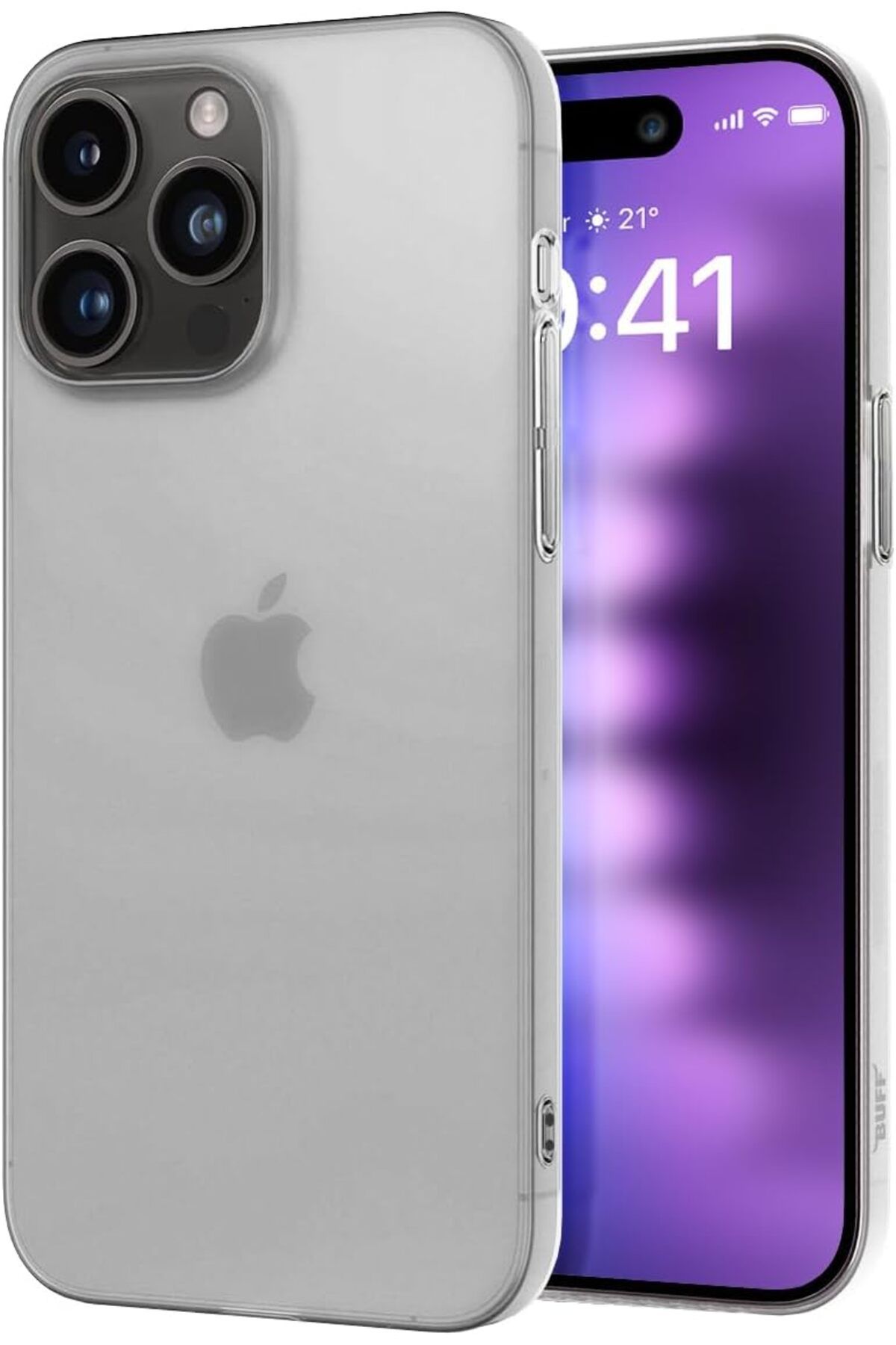 mazıdağı mazzıdağ LABS Buff iPhone 15 Pro Max ile Uyumlu Slimfy İnce Saydam Kılıf (Şeffaf) new store 11