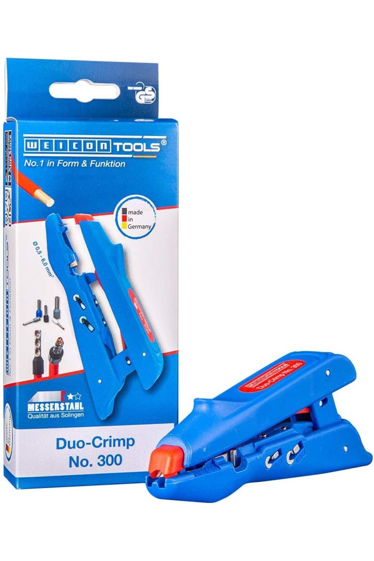 KDROĞLU plamystical Duo-Crimp No. 300 | 3 in 1 Abisolierer & kıvırma kerpeteni, | kablo sıyırıcı i