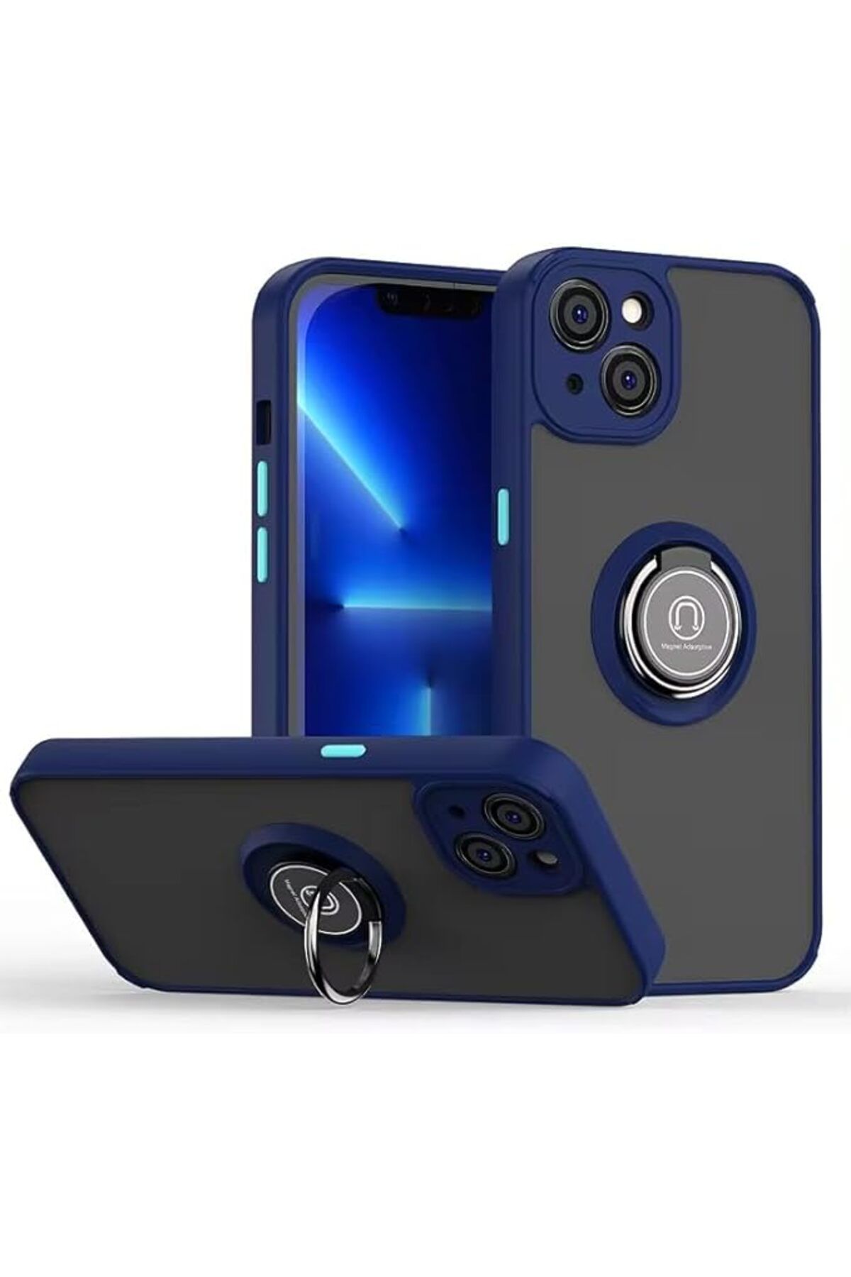KDROĞLU plamystical GİYİM & AKSESUAR Tcp iring magnetic sheet case iphone 13 (6.1) inç ile uyumlu Ren