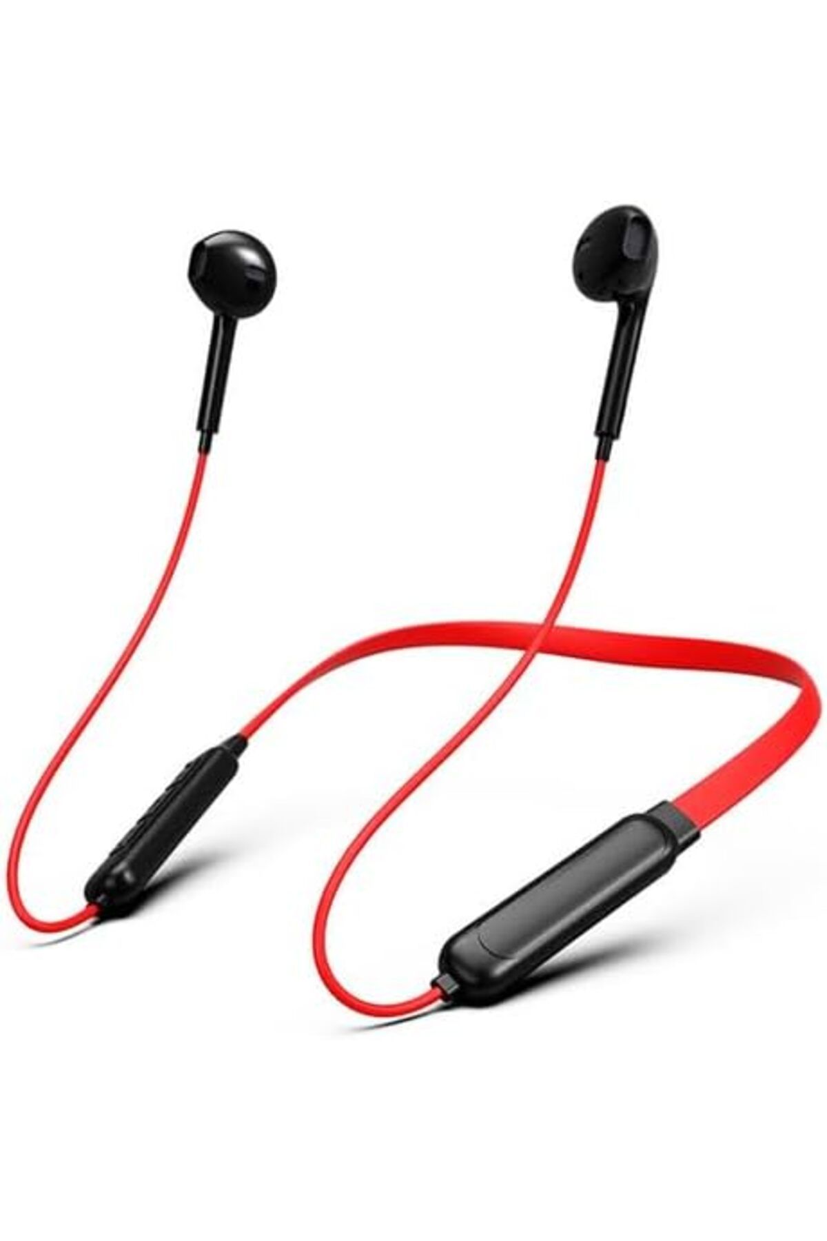 MEGOBİNE WHERE R55 Kablosuz Bluetooth Kulaklık Stereo Anti-kayıp Spor Kulaklıklar (Kırmızı) ZTML SYFT 1
