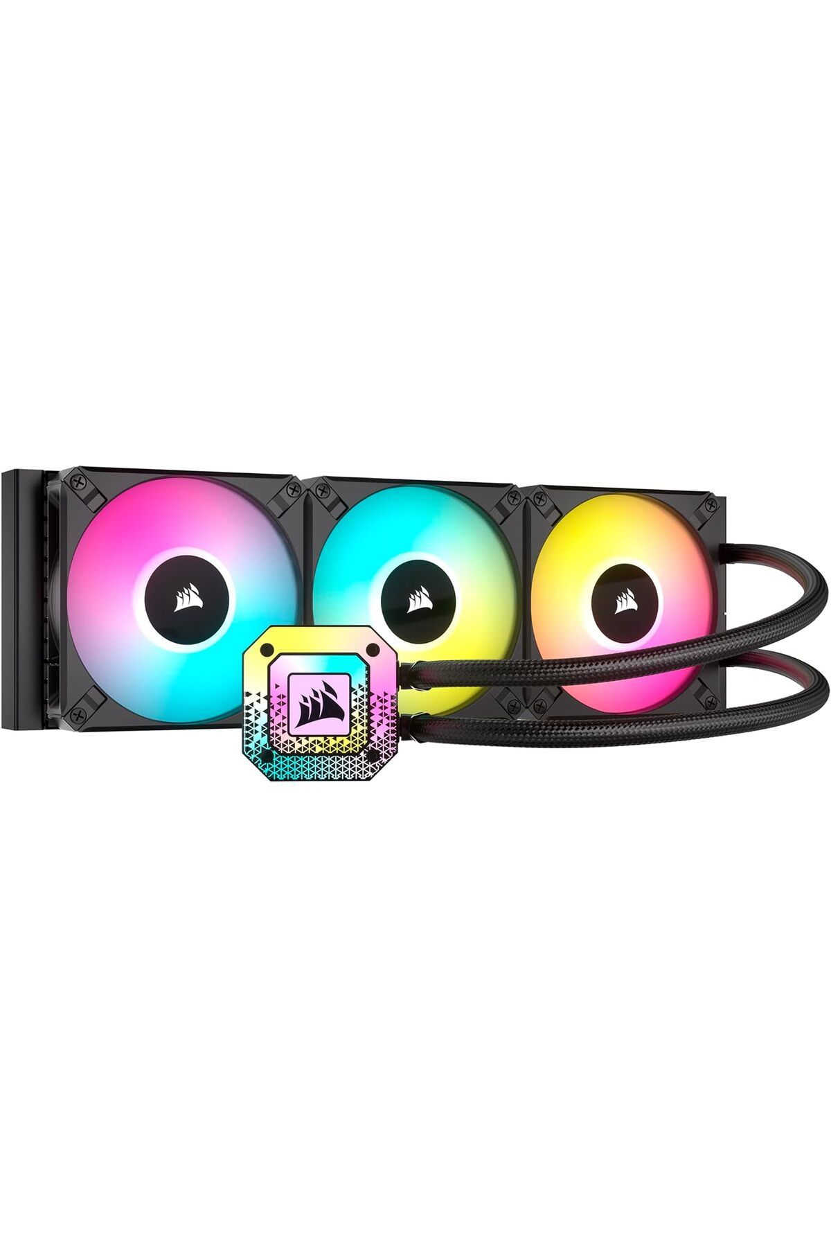 ÇAĞUR iCUE H115i Elite CAPELLIX XT CPU Sıvı Soğutucu - İki Fan AF140 RGB Elite - 280 mm Radyat