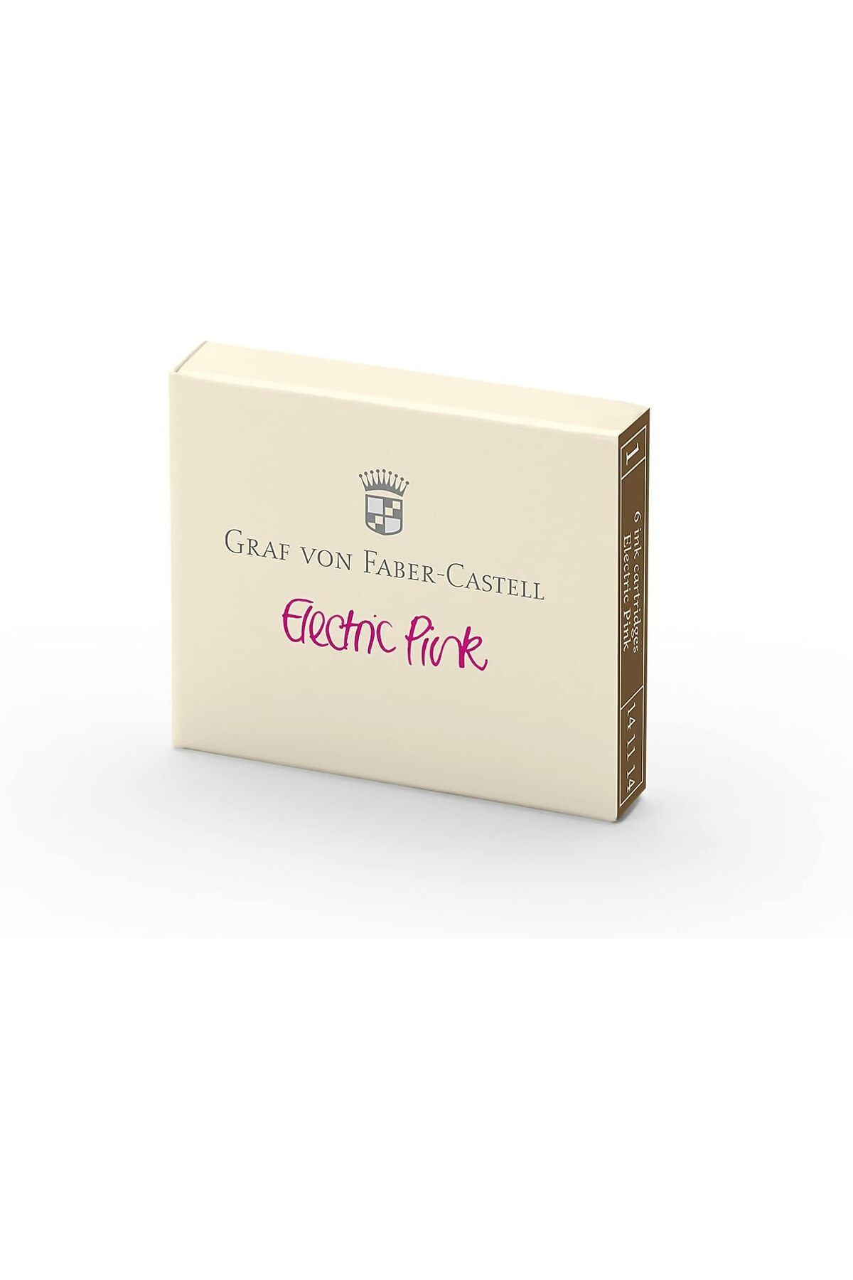 MEGOBİNE WHERE von Faber-Castell Dolma Kalem Kartuşu 6'lı Pembe ZTML SYFT 1139610